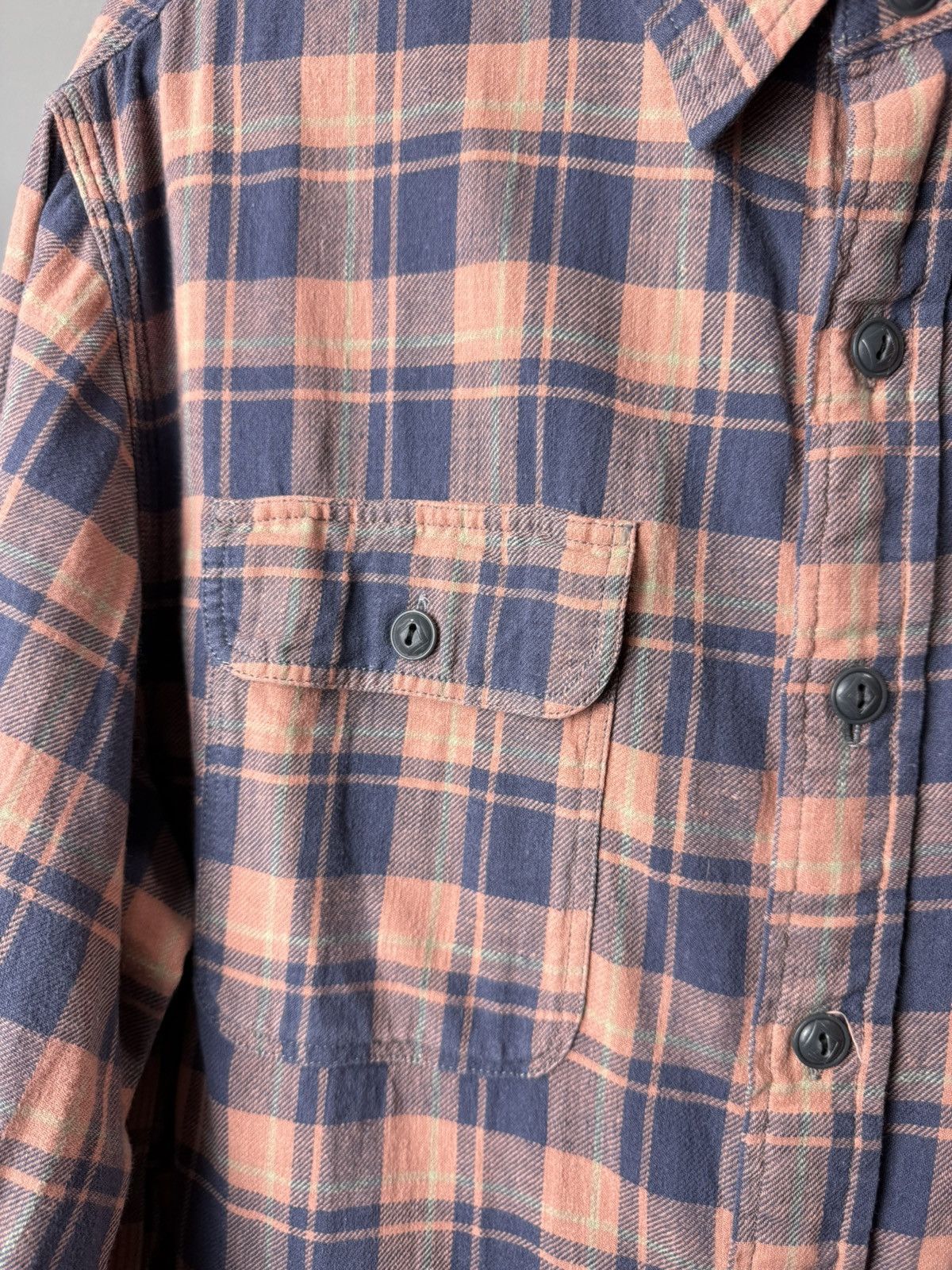 RRL Ralph Lauren Vintage Double RL RRL Ralph Lauren Checkered Flannel Shirt Size US M / EU 48-50 / 2 - 3 Thumbnail