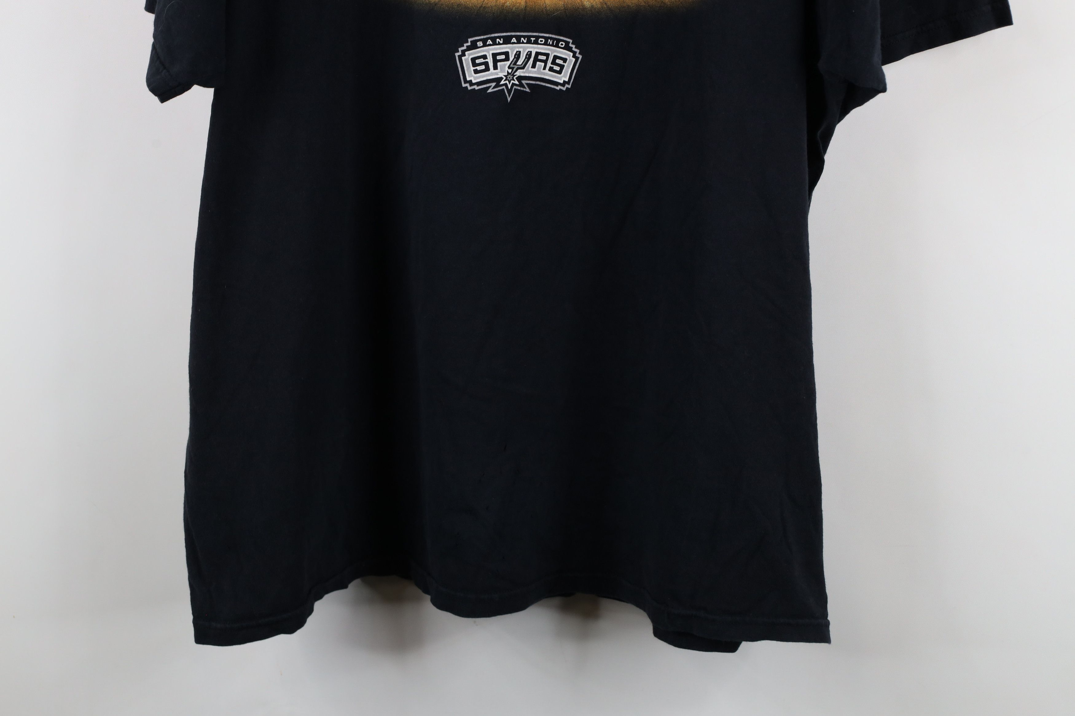Adidas × Vintage Adidas 2014 NBA Champs San Antonio Spurs Ring T-Shirt Black Size US XXL / EU 58 / 5 - 3 Thumbnail