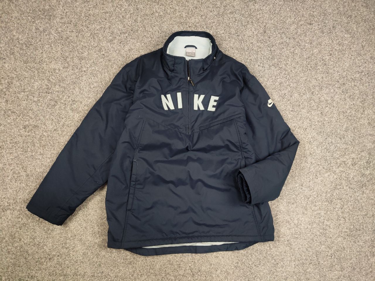 Nike Vintage 90's Nike Center Logo Anorak Pocket Light jacket Size US S / EU 44-46 / 1 - 11 Thumbnail