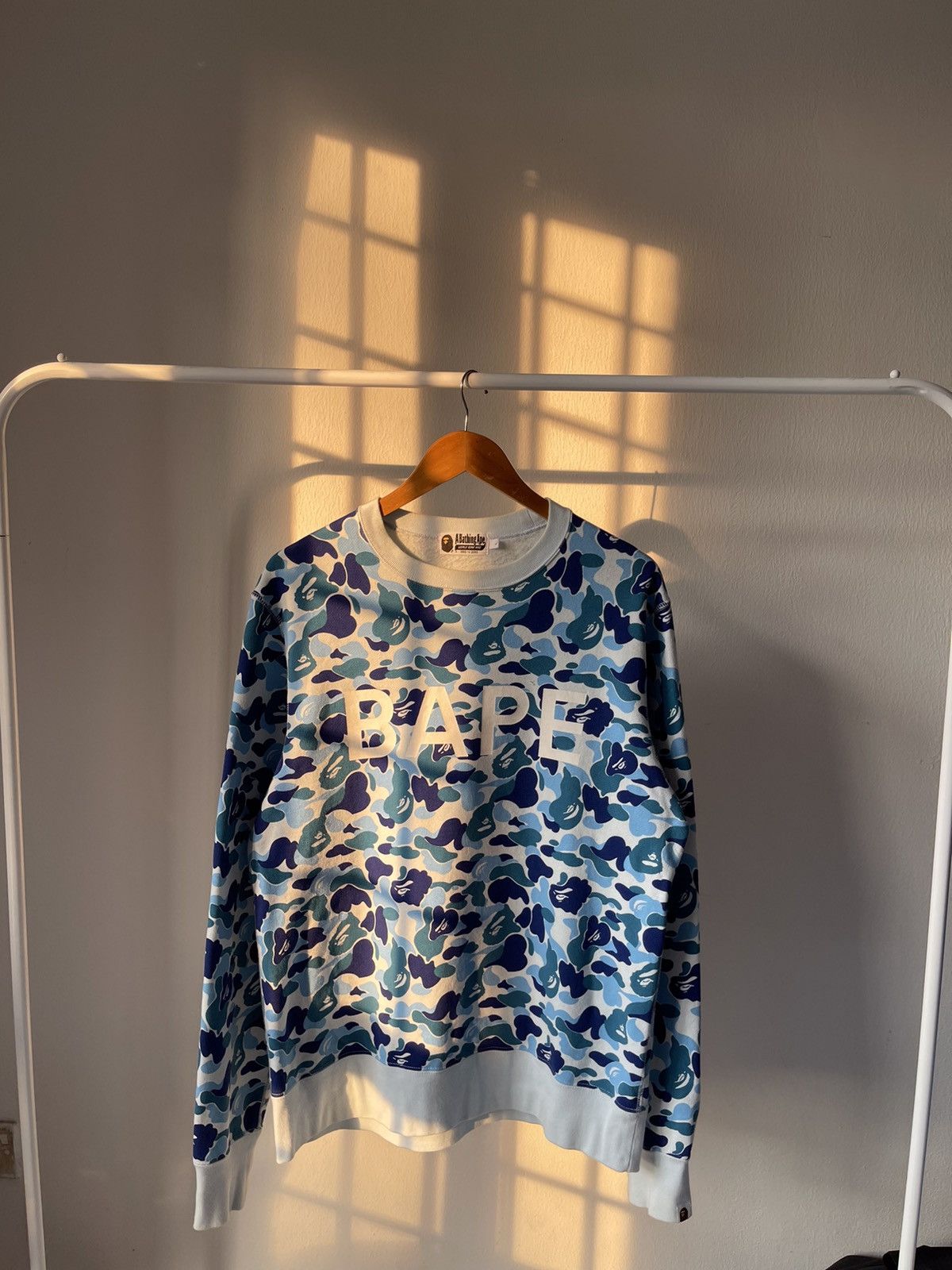 Bape ABC Camo Bape Crewneck A2 Size US L / EU 52-54 / 3 - 3 Thumbnail