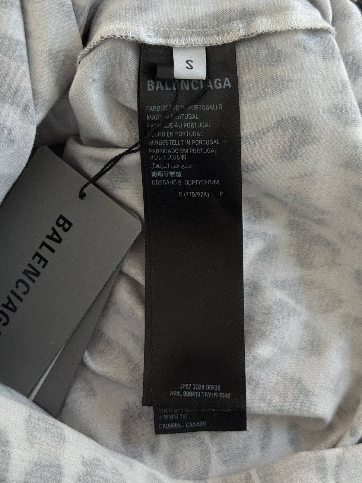 Balenciaga Balenciaga 24FW Leopard reversible shirt w/tape Size US S / EU 44-46 / 1 - 7 Thumbnail