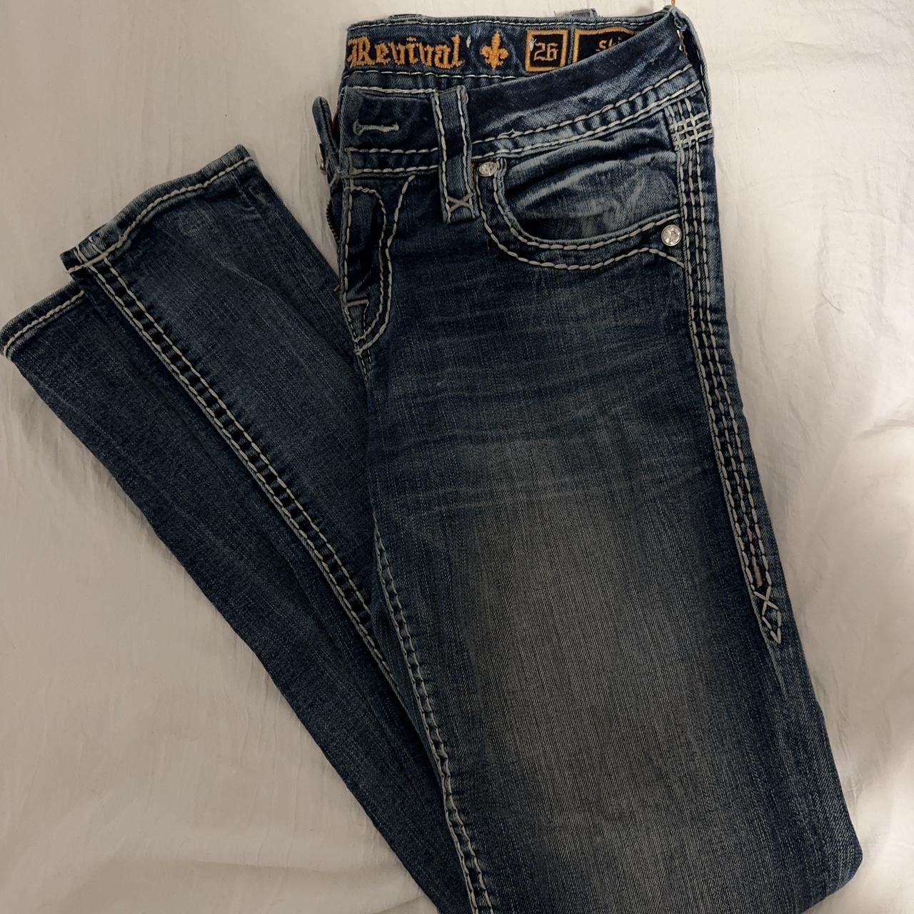 Rock Revival rock revival skinny jeans Size 26" / US 2 / IT 38 - 3 Thumbnail