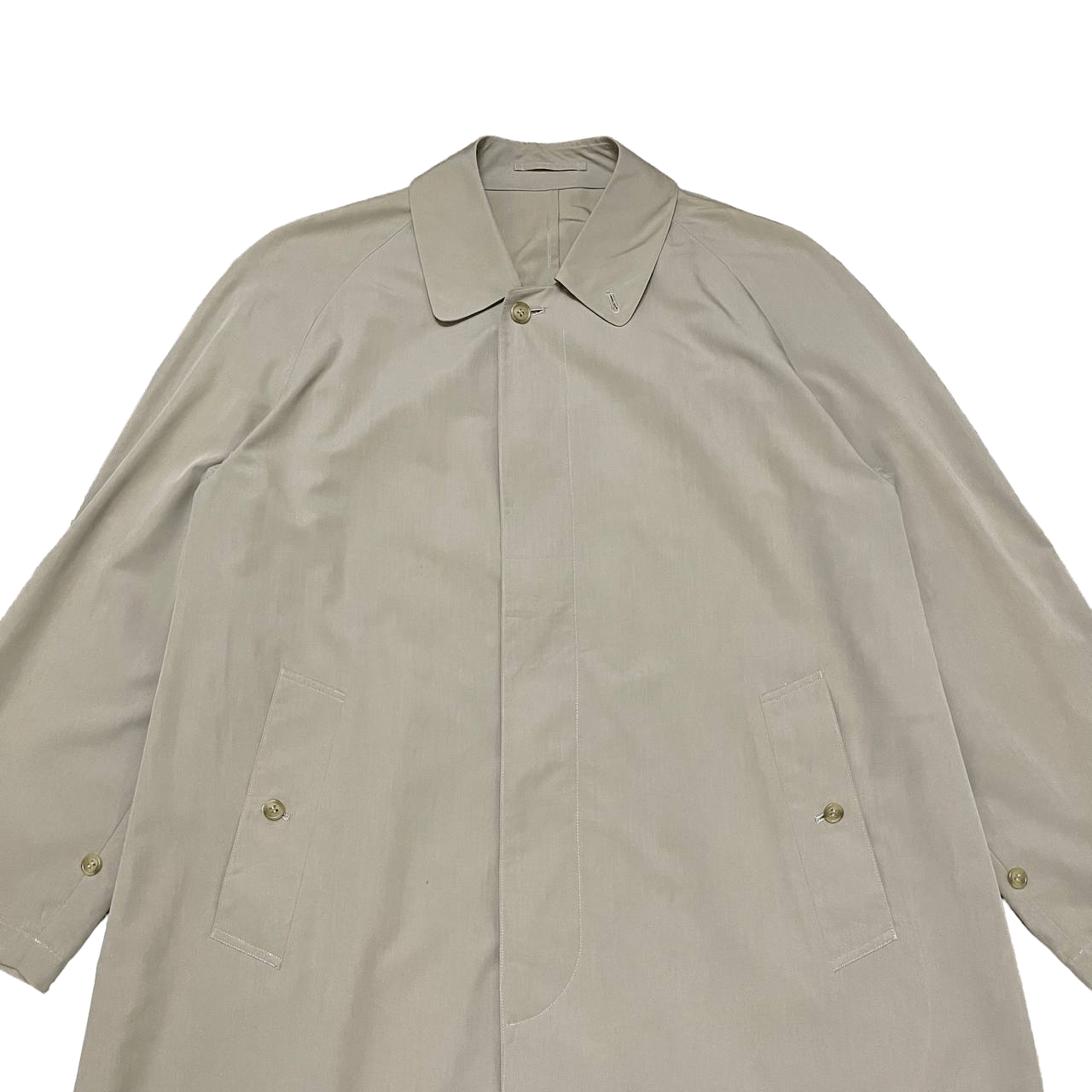 Burberry Vintage Burberry Long Coat Jacket Size US L / EU 52-54 / 3 - 3 Thumbnail