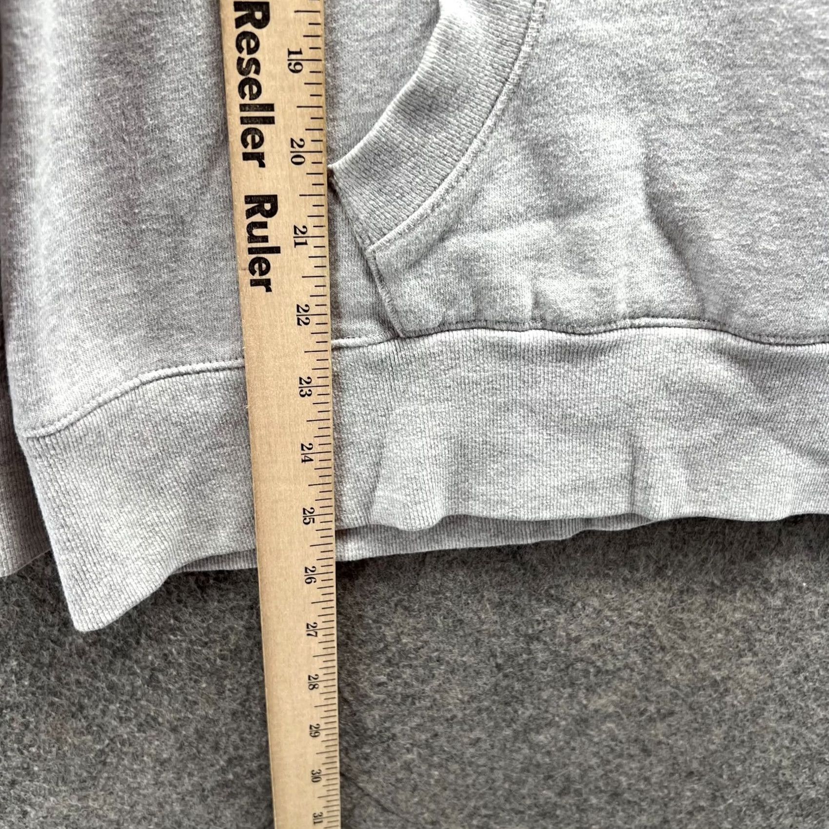 Eddie Bauer VINTAGE Eddie Bauer Sweater Womens XL Gray Pullover Fleece Cardigan Hooded Size XL / US 12-14 / IT 48-50 - 4 Thumbnail