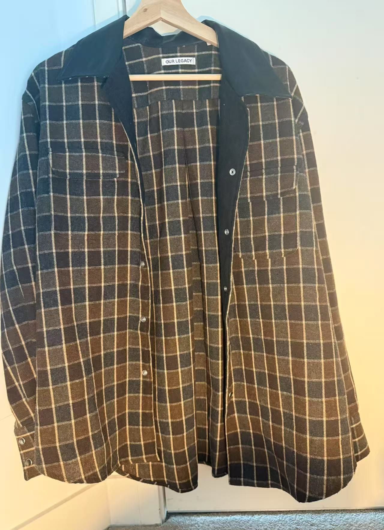 Our Legacy Our Legacy Brown Poco Shirt | Grailed