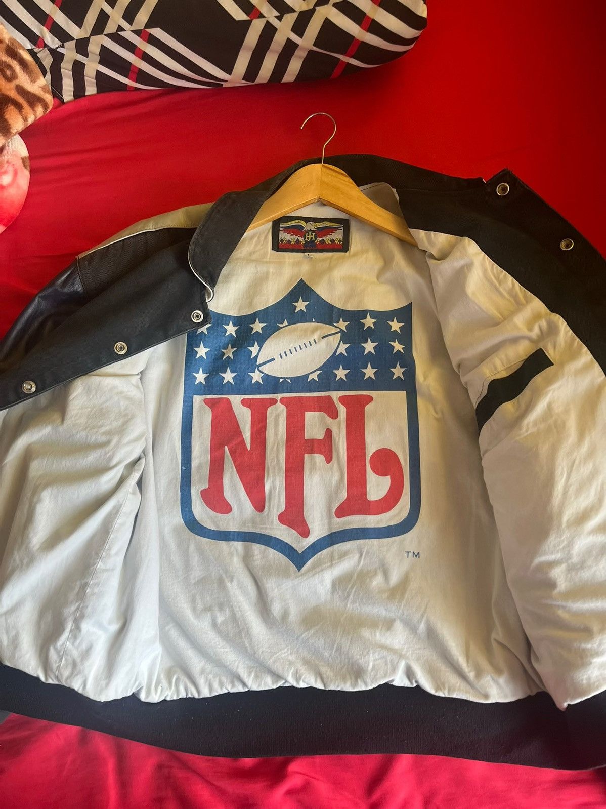 Jeff Hamilton Vintage jacket Jeff Hamilton NFL Dallas Cowboys Size US L / EU 52-54 / 3 - 4 Thumbnail