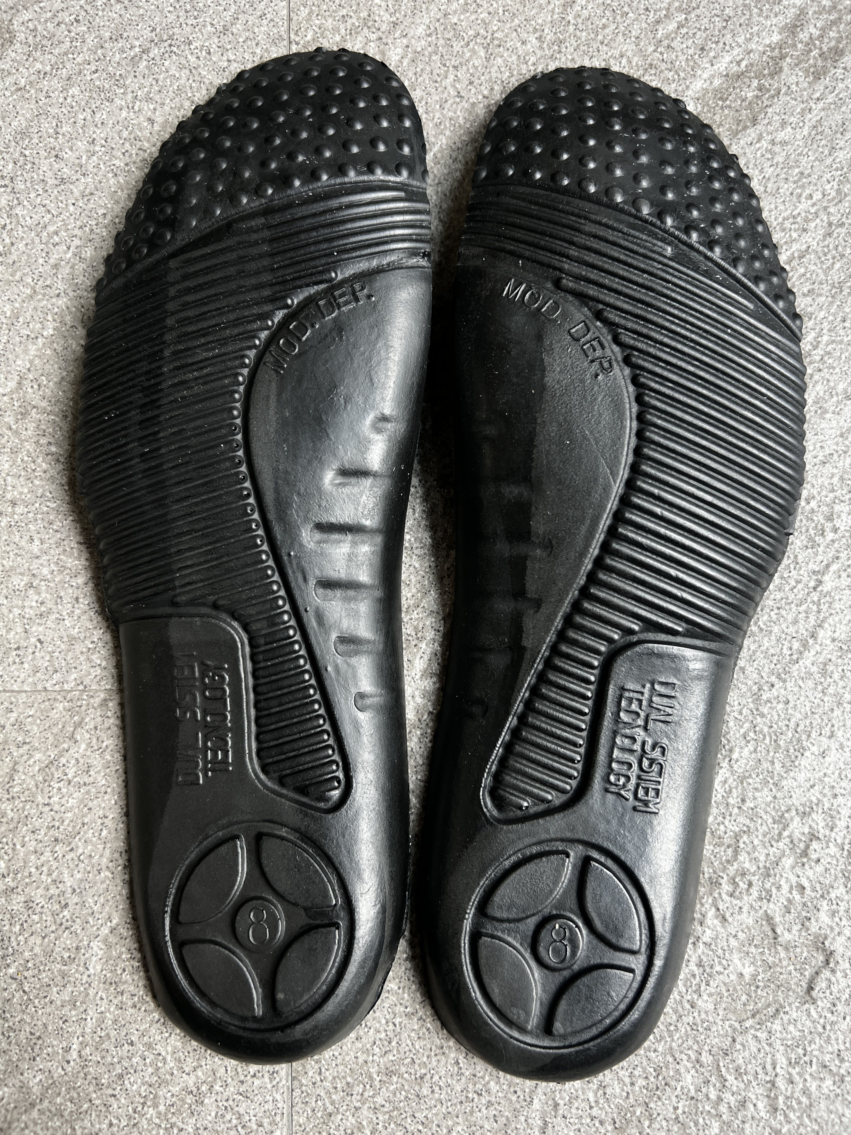 Rick Owens Drkshdw Rick Owens DRKSHDW Slip On Crackle Black EU39 Size US 6 / EU 39 - 8 Thumbnail