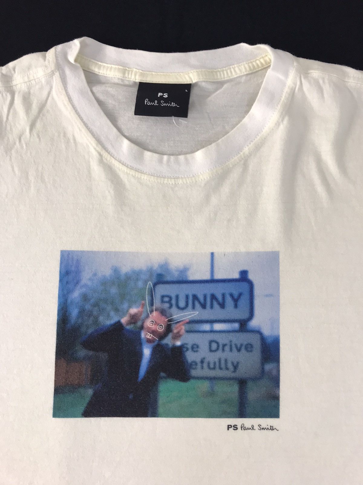 Paul Smith Hype PS Paul Smith Big Bunny Box Logo Printed Tee Size US M / EU 48-50 / 2 - 3 Thumbnail