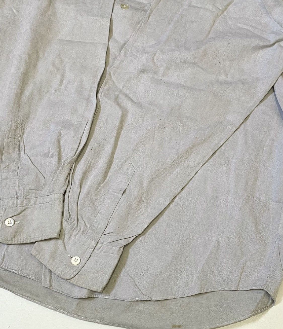 Comme des Garcons Vintage cdg homme light grey button up Size US XL / EU 56 / 4 - 6 Thumbnail