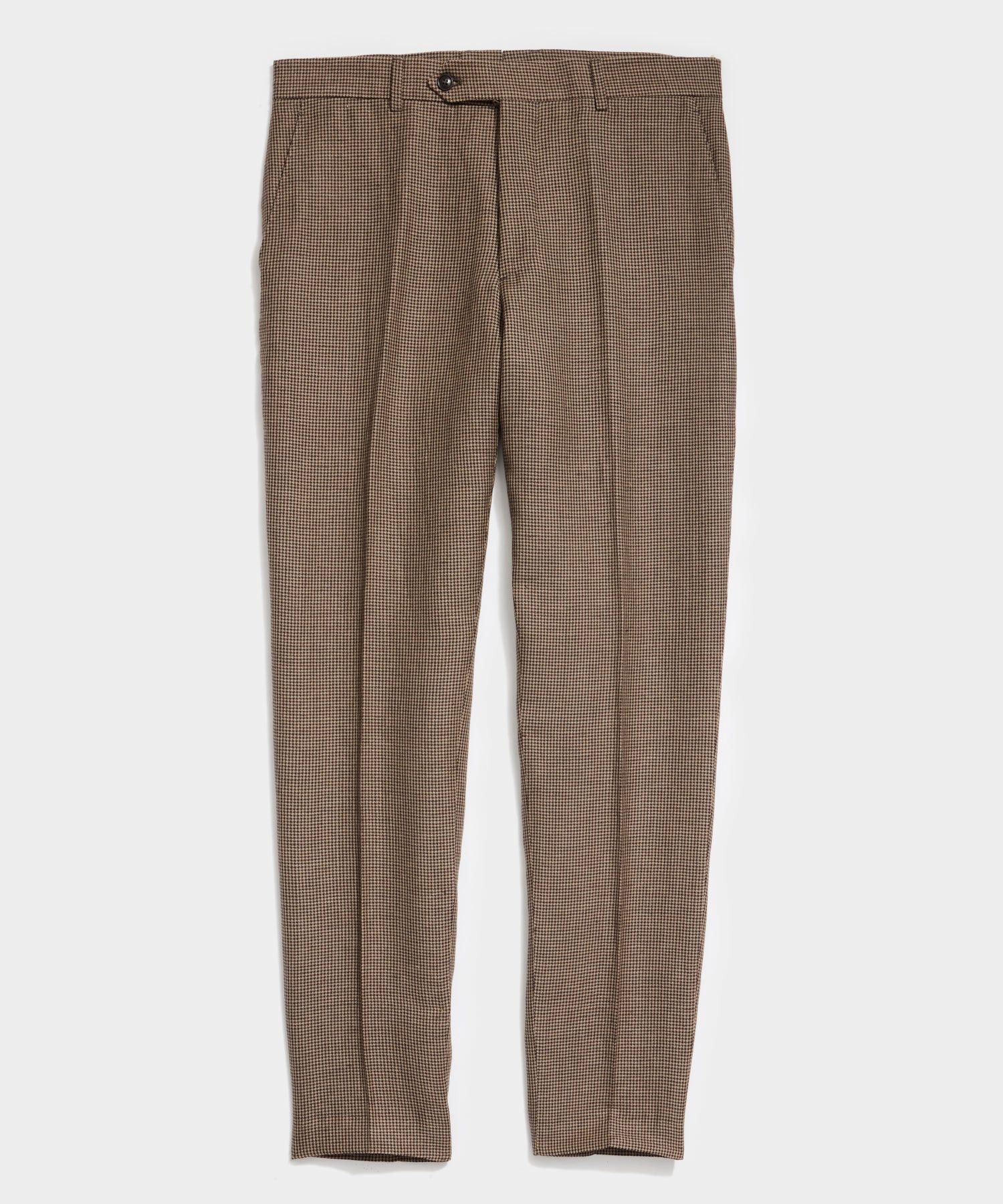 Todd Snyder Italian Soft Sutton Suit in Brown Houndstooth Size 42R - 6 Thumbnail