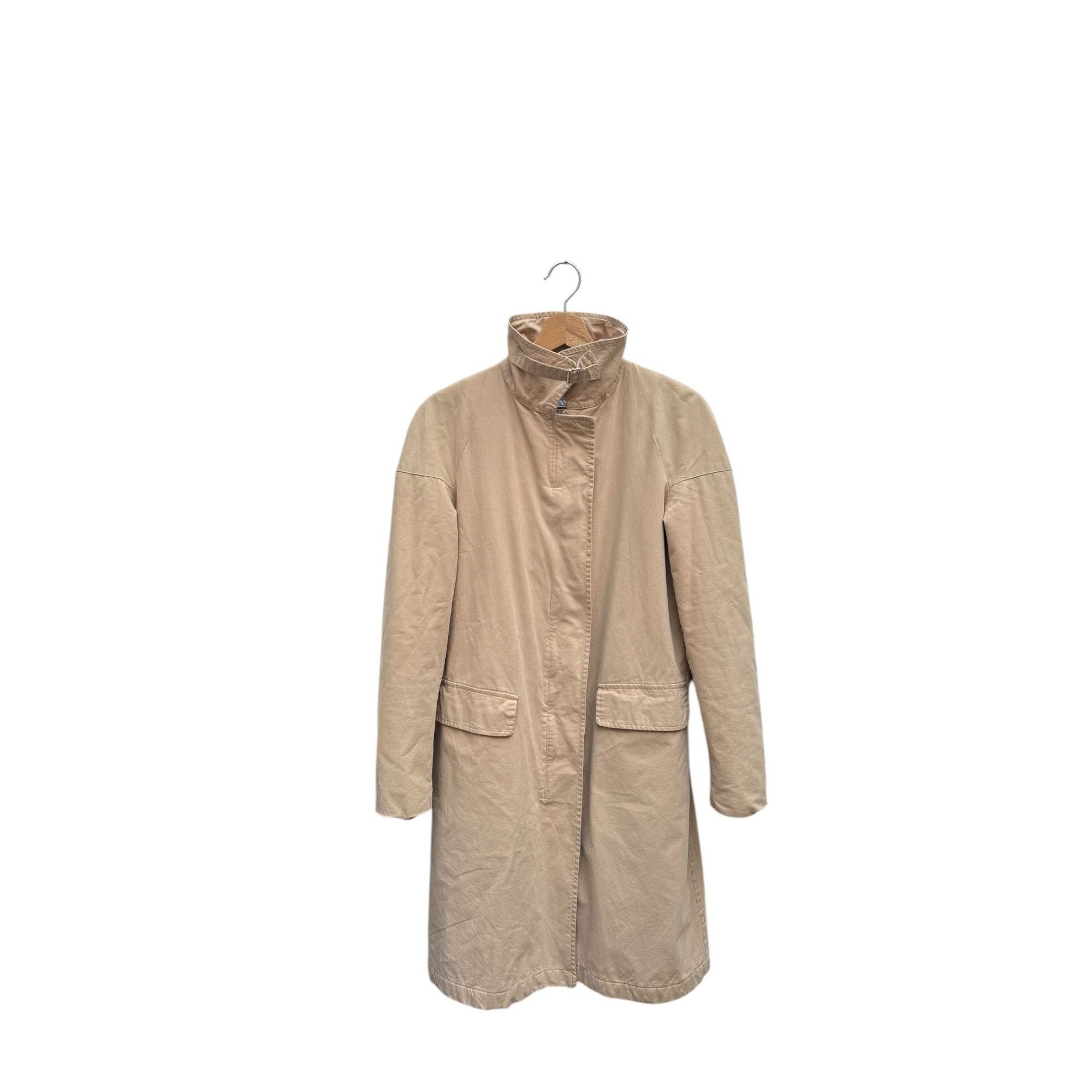 Helmut Lang 1999 Beige Straps Coat Size M / US 6-8 / IT 42-44 - 3 Thumbnail