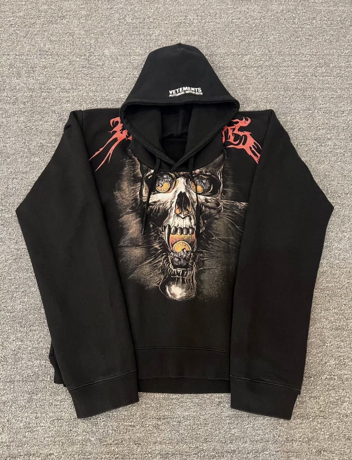 Vetements ghostface hoodie