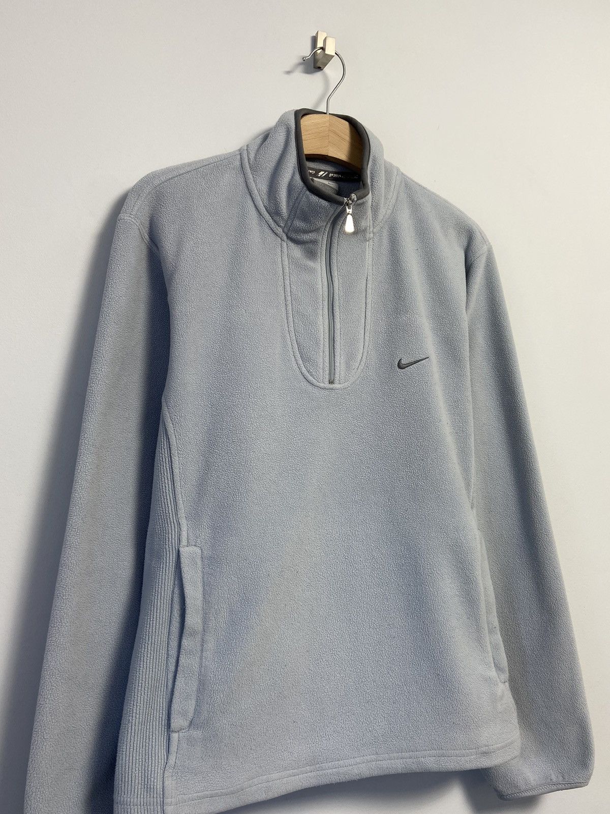 Vintage Nike Vintage Y2K style blue hype style fleece zip Size M / US 6-8 / IT 42-44 - 5 Thumbnail