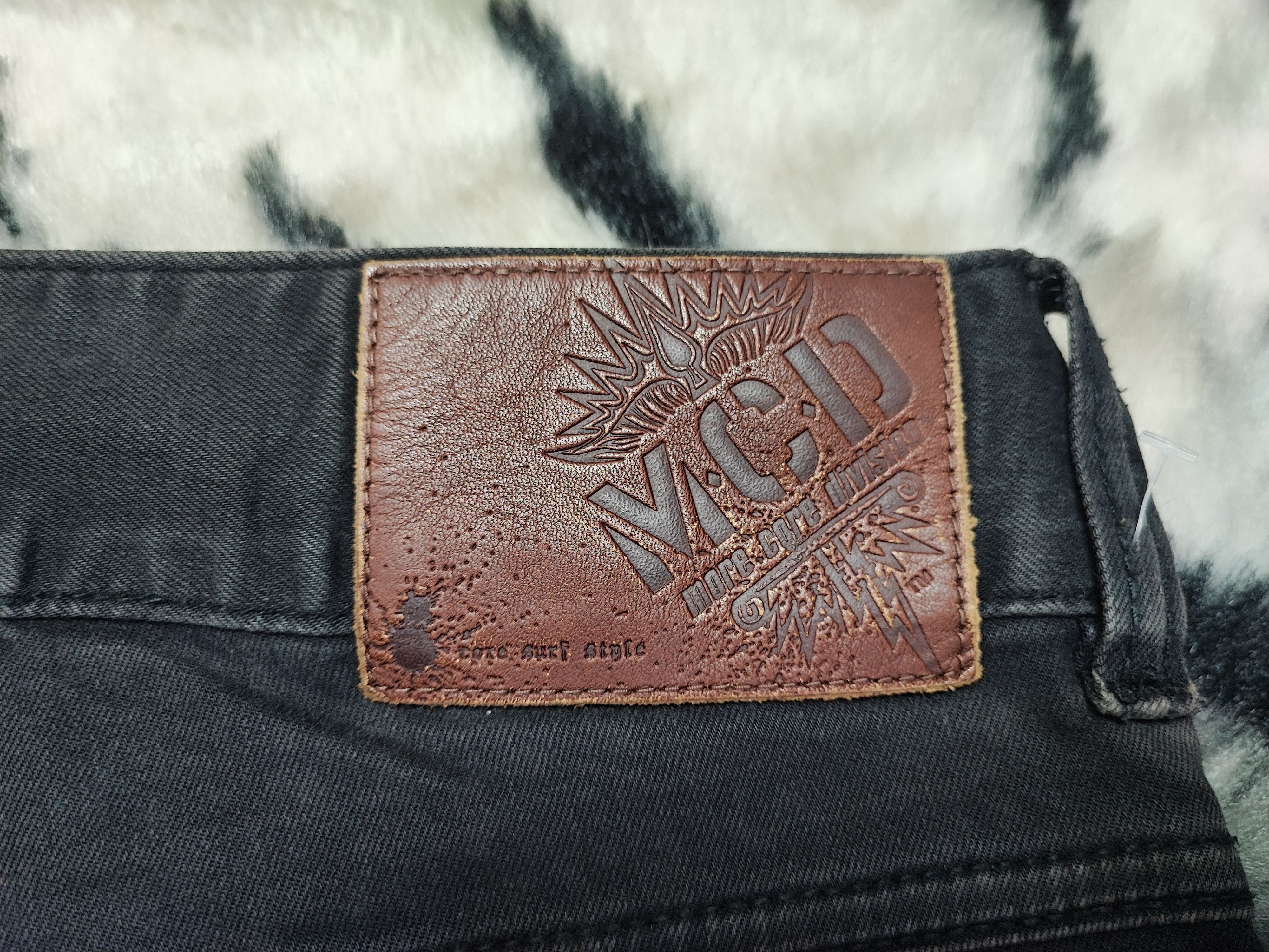 Number (N)ine MCD Thrashed Distressed Jeans ERD Grunge Chrome Size US 34 / EU 50 - 16 Thumbnail