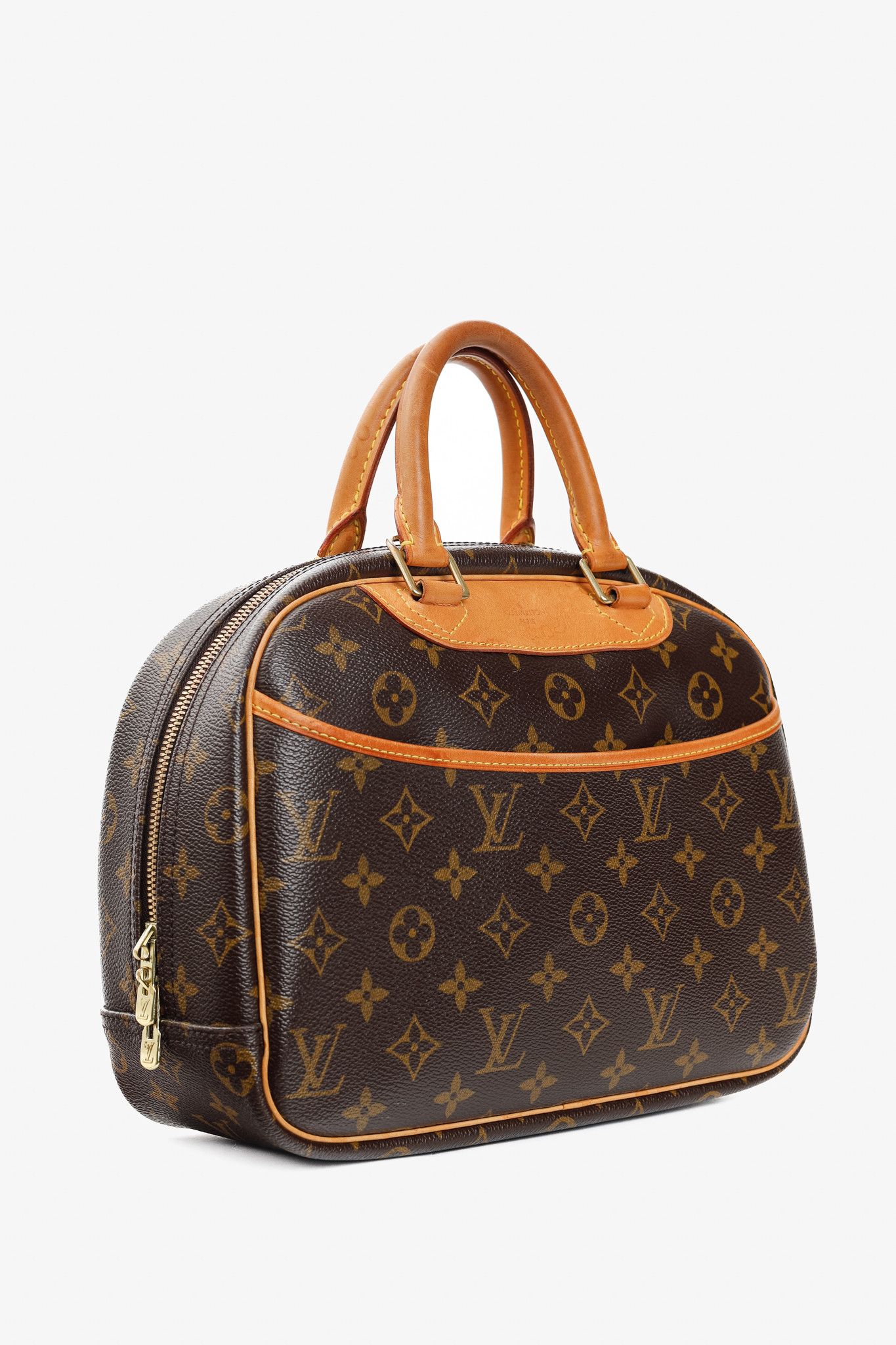 Louis Vuitton Louis Vuitton Trouville Monogram Canvas Top-Handle Bag Size ONE SIZE - 2 Thumbnail