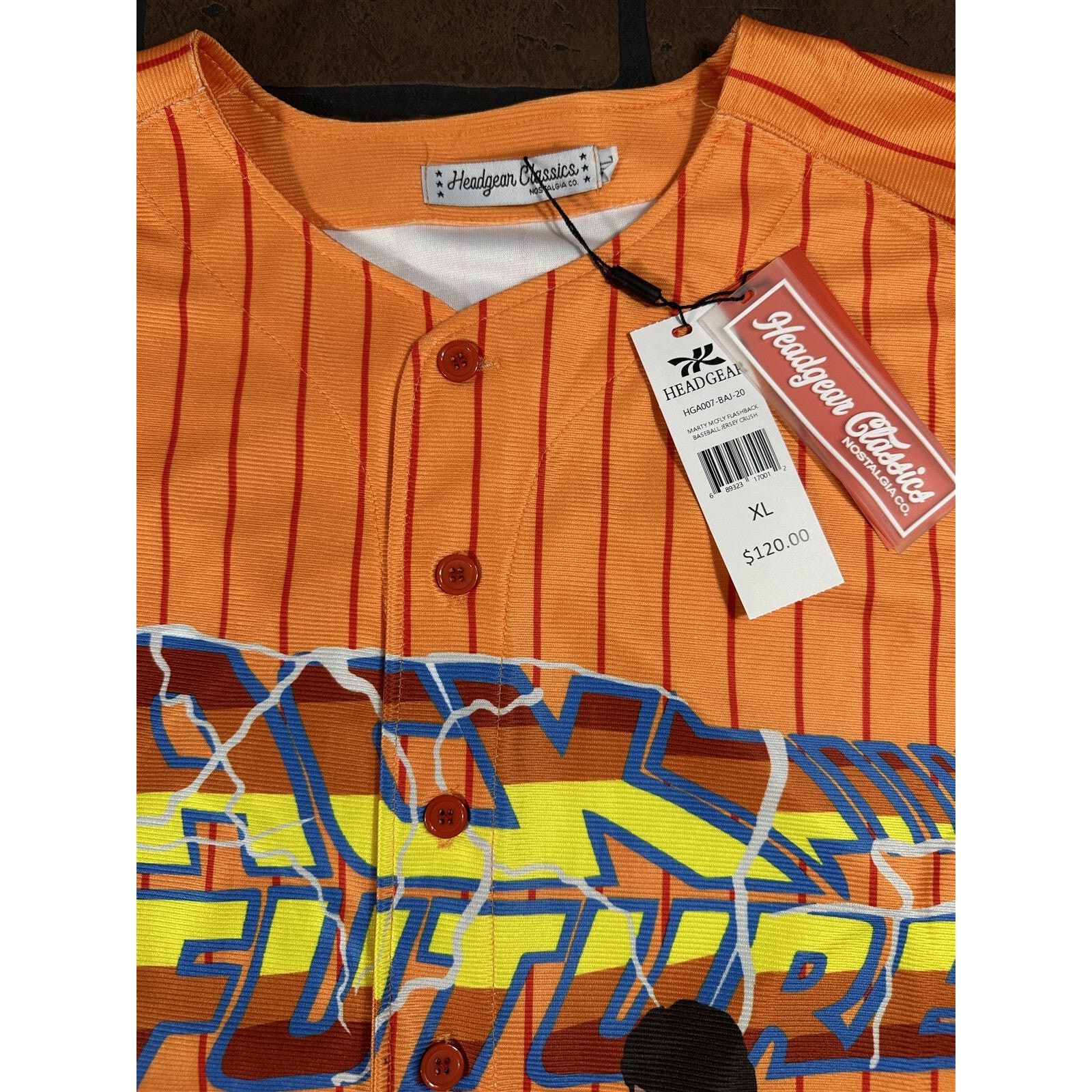 Other BACK TO THE FUTURE Baseball Jersey ~Never Worn~L XL 2XL Size US L / EU 52-54 / 3 - 6 Thumbnail