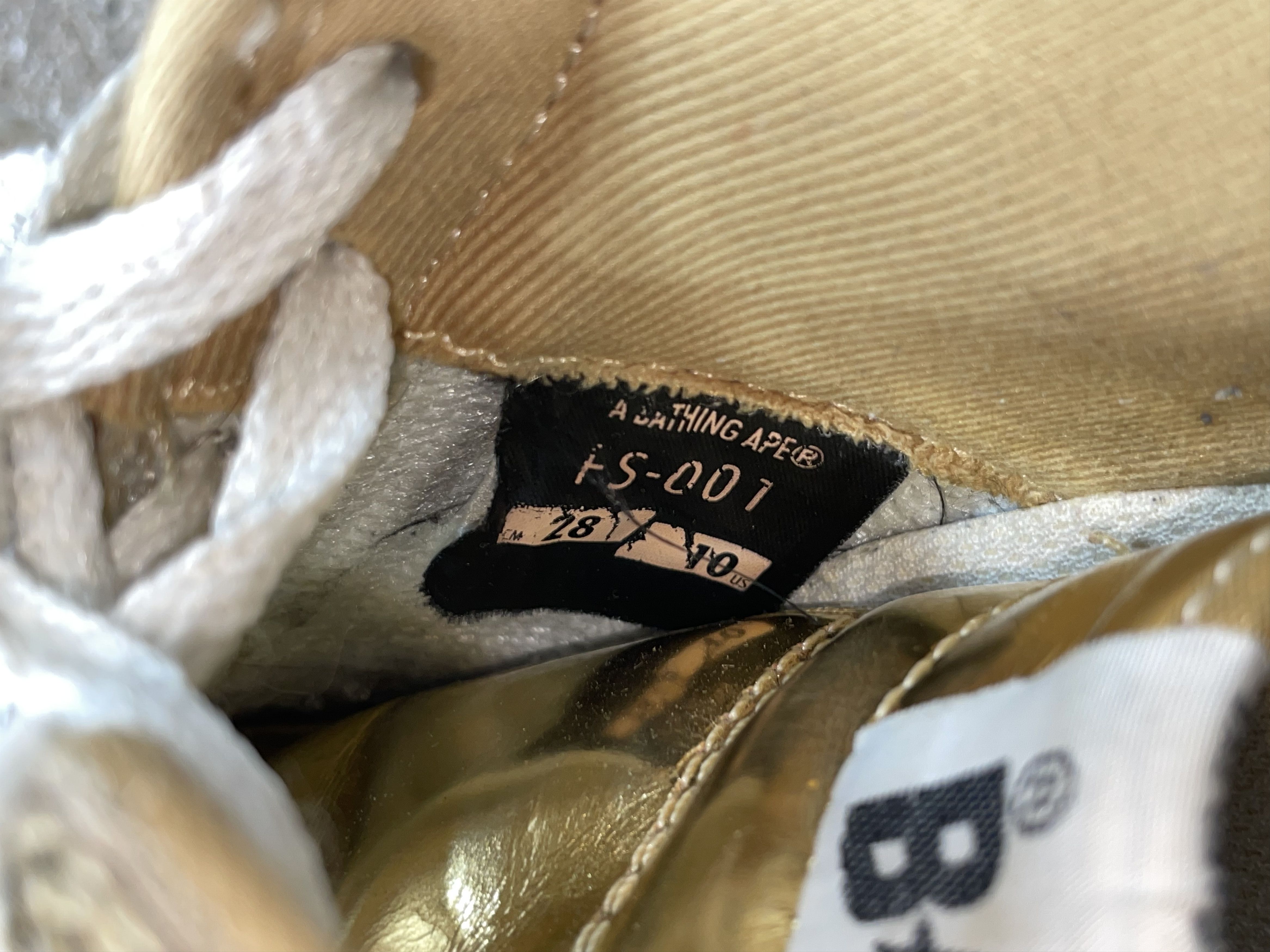 Bape OG Bape Foil Bapesta - Nigo Era Size US 10 / EU 43 - 22 Thumbnail