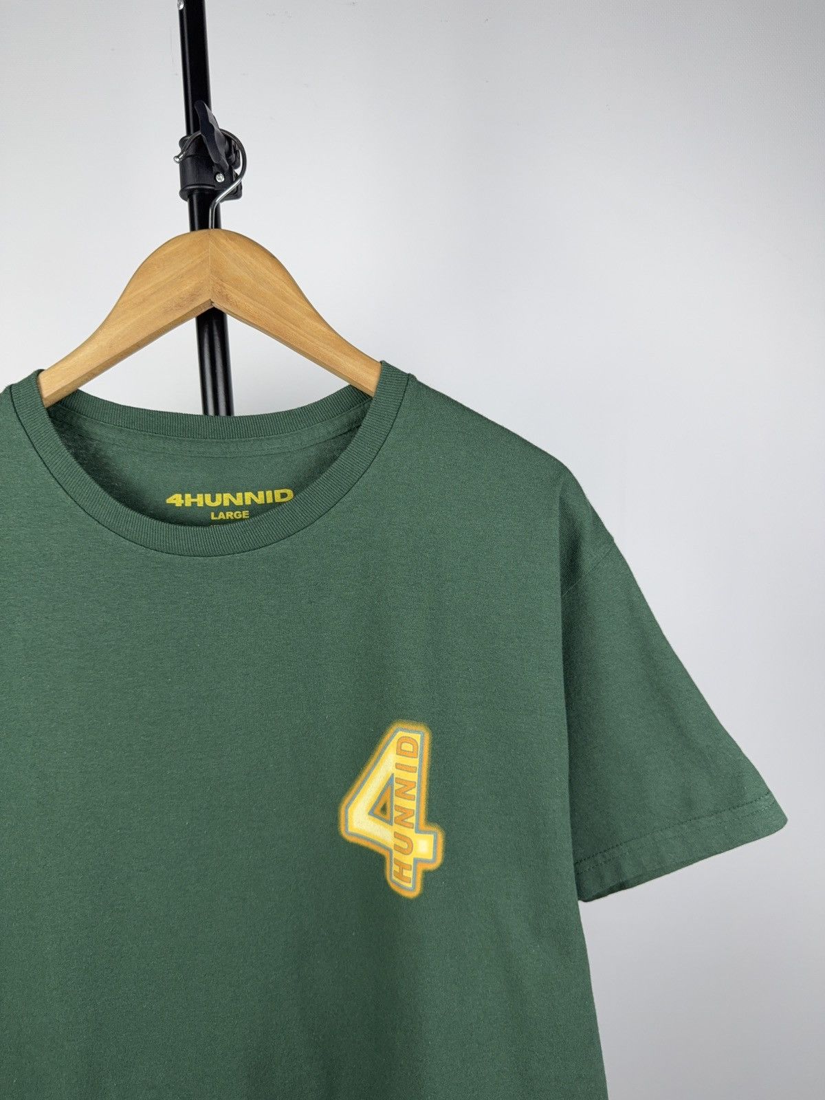 4HUNNID 4Hunnid Green Graphic T-Shirt “Good Sex No Stress” L Size US L / EU 52-54 / 3 - 3 Thumbnail