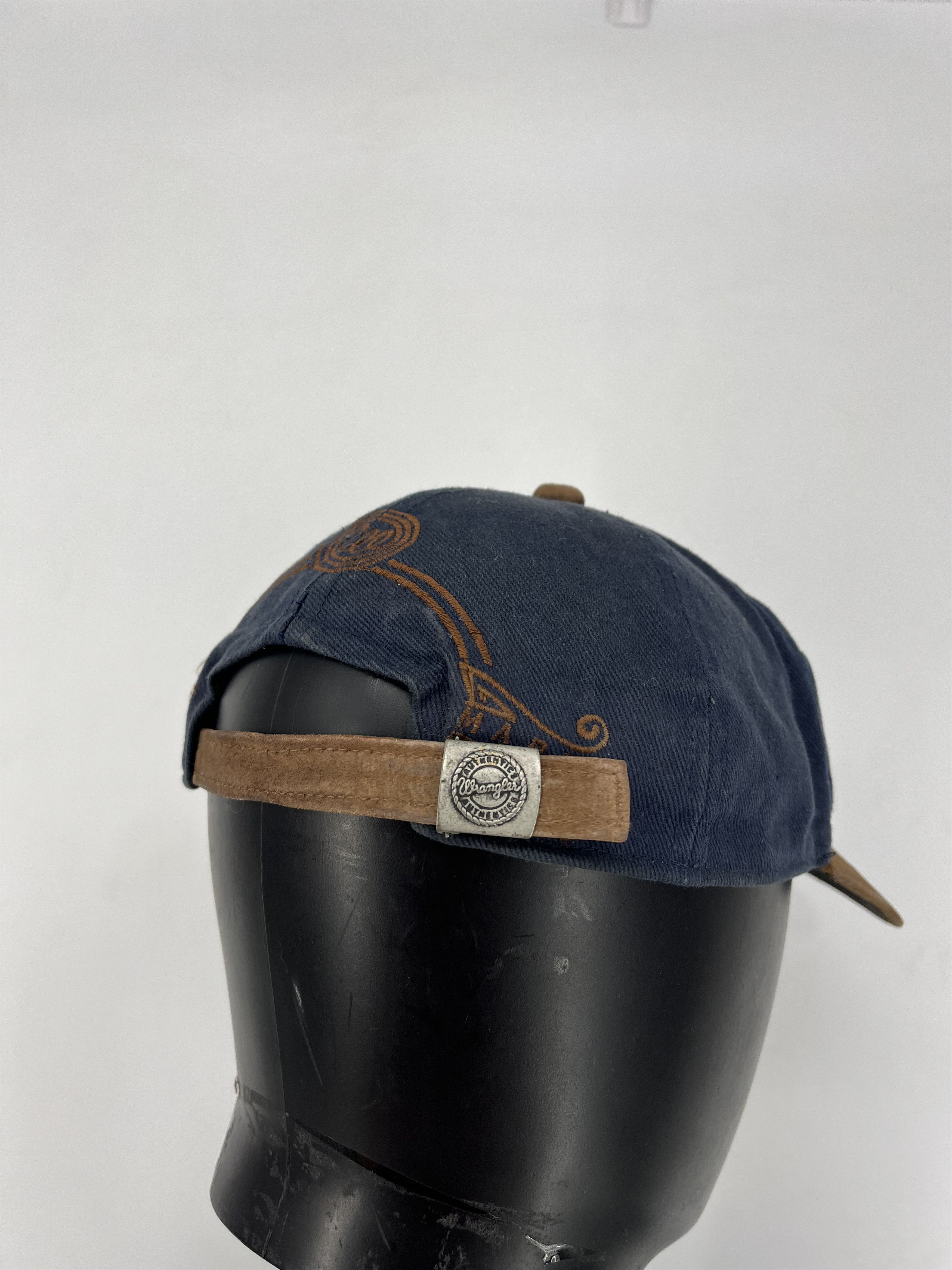 Vintage × Wrangler Vintage Wrangler Spellout Snapback Hat Streetwear Style Size ONE SIZE - 5 Thumbnail