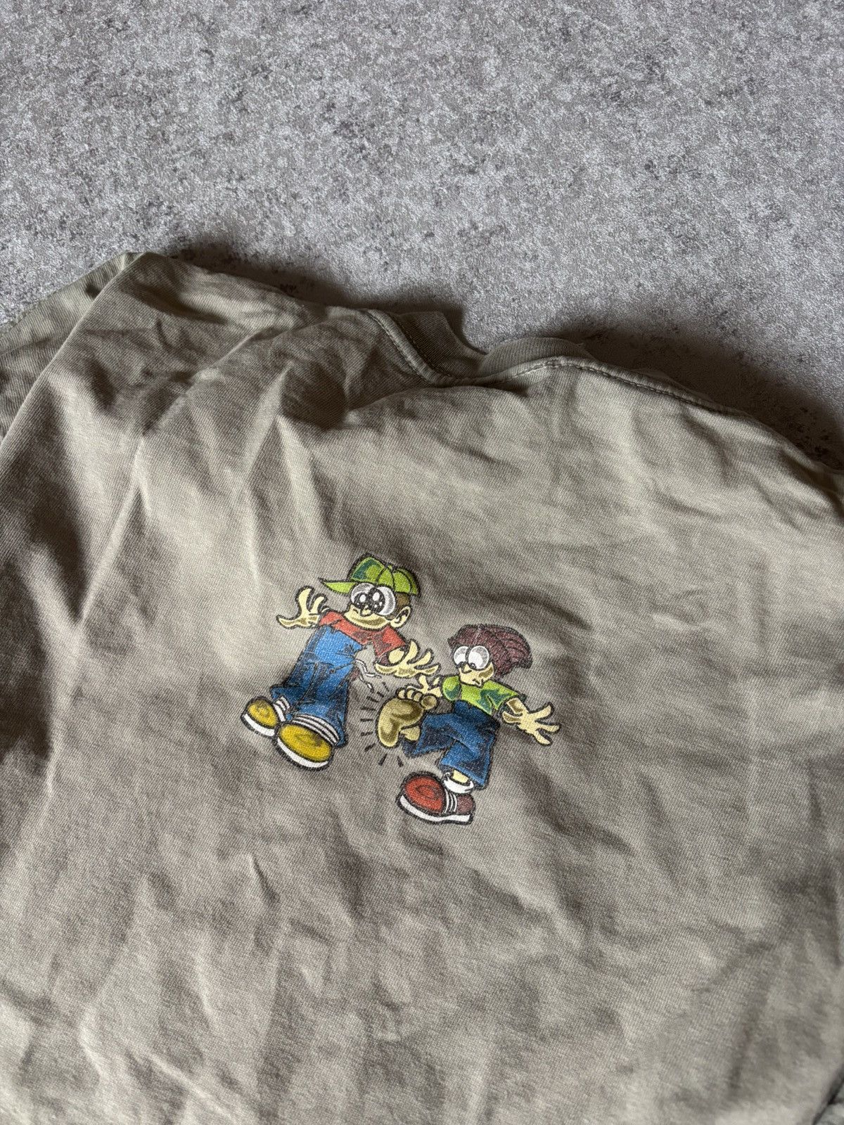 Rap Tees × Vintage VINTAGE TO THE EDGE HIP HOP STYLE SUNFADED TEE Size US XL / EU 56 / 4 - 6 Thumbnail