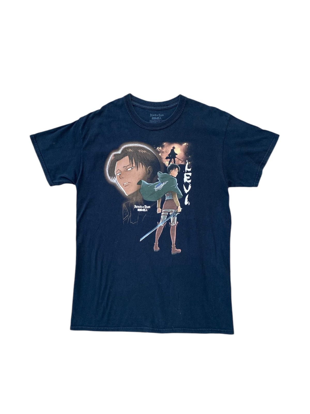 Anime × Japanese Brand × Vintage Vintage Attack On Titan Levi Ackerman Season 1 Size US M / EU 48-50 / 2 - 1 Thumbnail