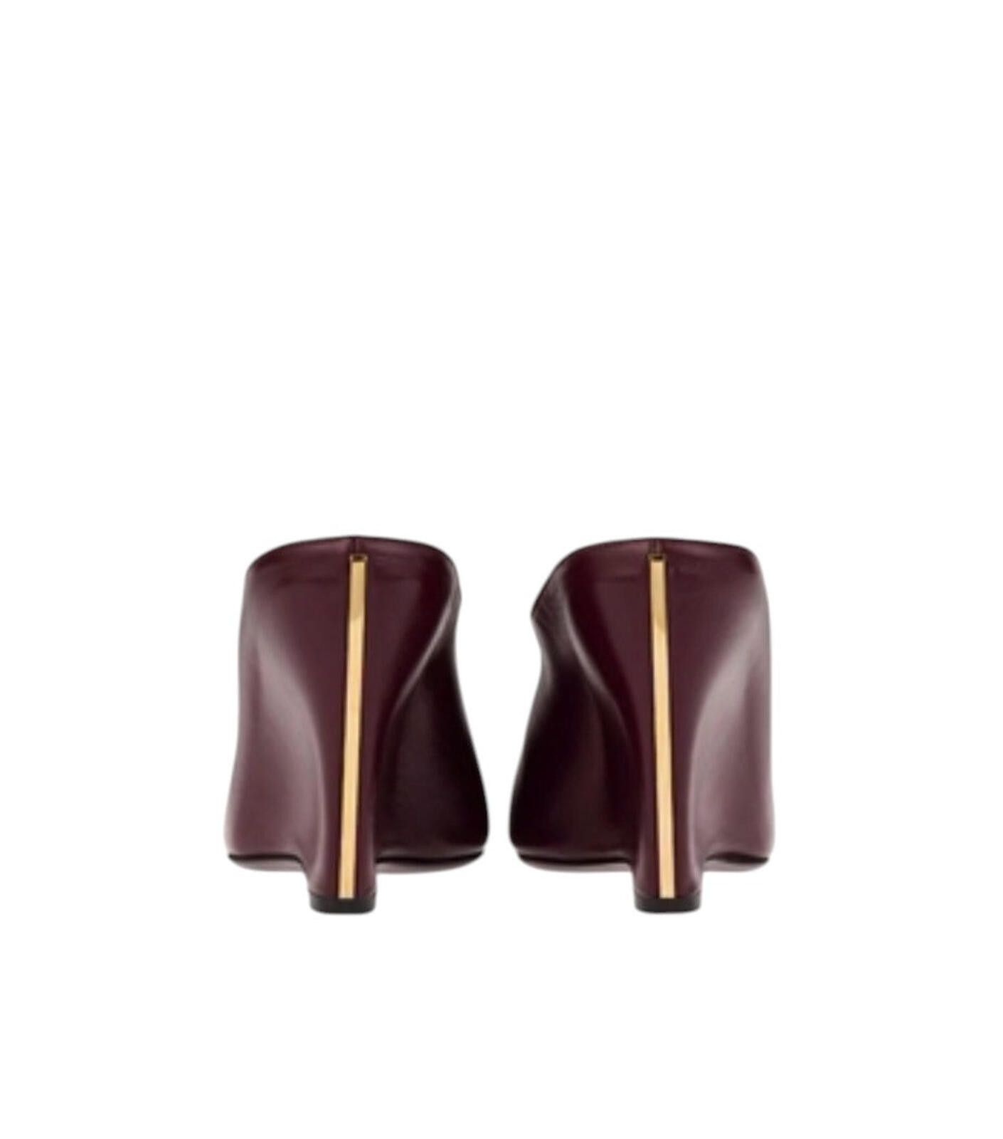 Salvatore Ferragamo Ferragamo Peep Toe Mule Size ONE SIZE - 3 Thumbnail