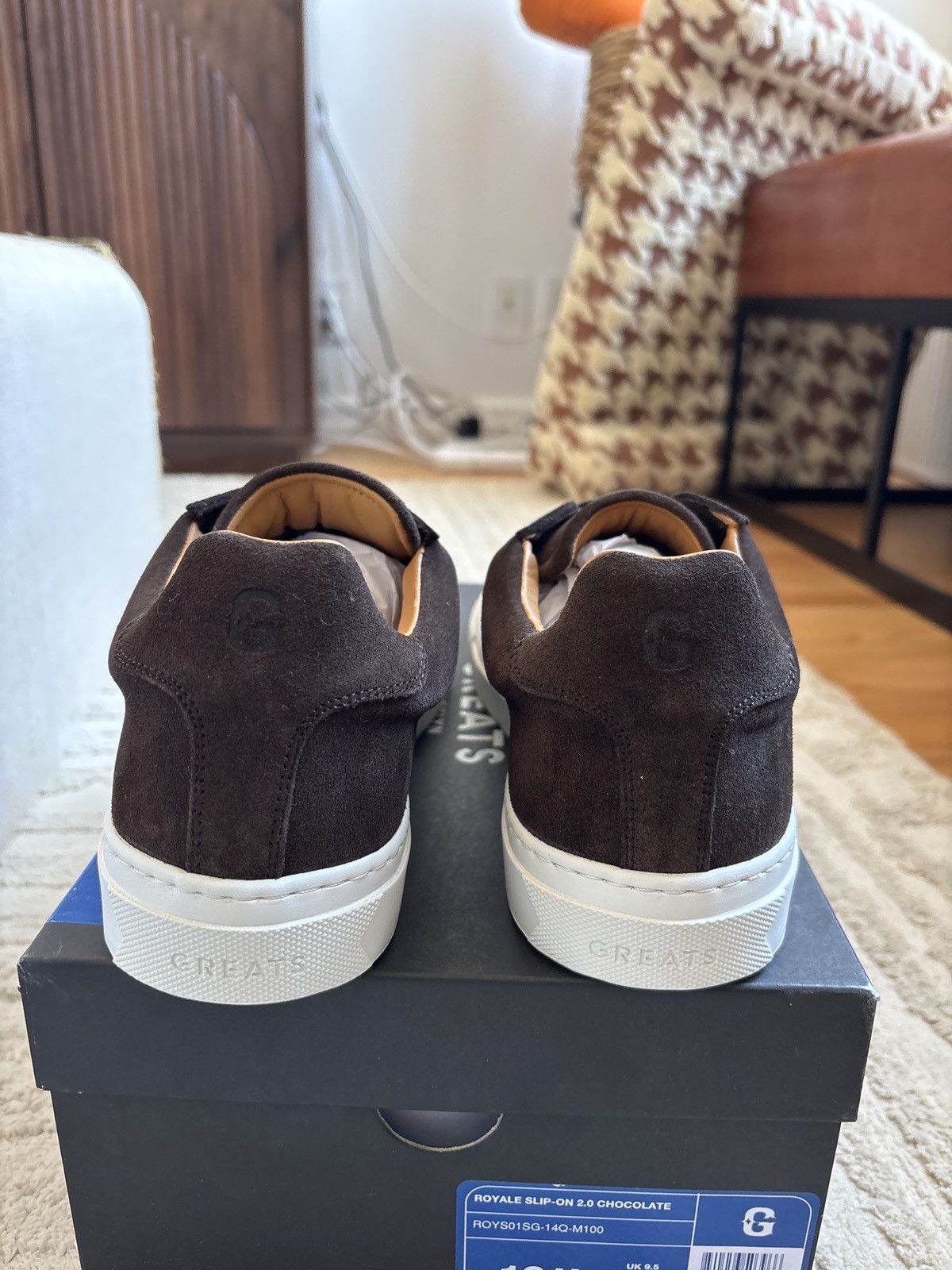 Greats Greats Royale Slip-On 2.0 Chocolate Size US 10 / EU 43 - 8 Thumbnail