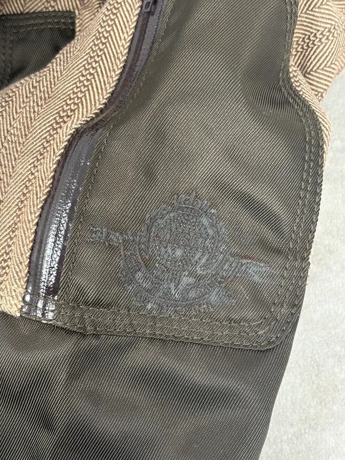 Diesel 2000s Diesel Brown Nylon Contrast Panel Cargo Jacket Size US S / EU 44-46 / 1 - 12 Thumbnail