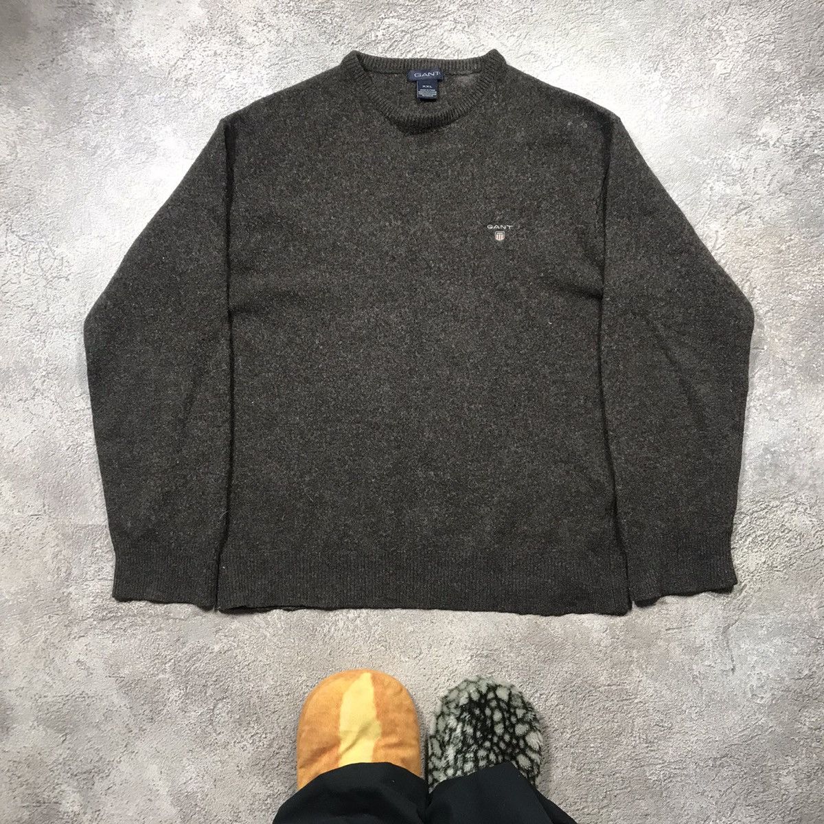 Vintage Vintage Gant Mohair Oversized Crewneck Sweater 90s Preppy L Size US L / EU 52-54 / 3 - 1 Thumbnail