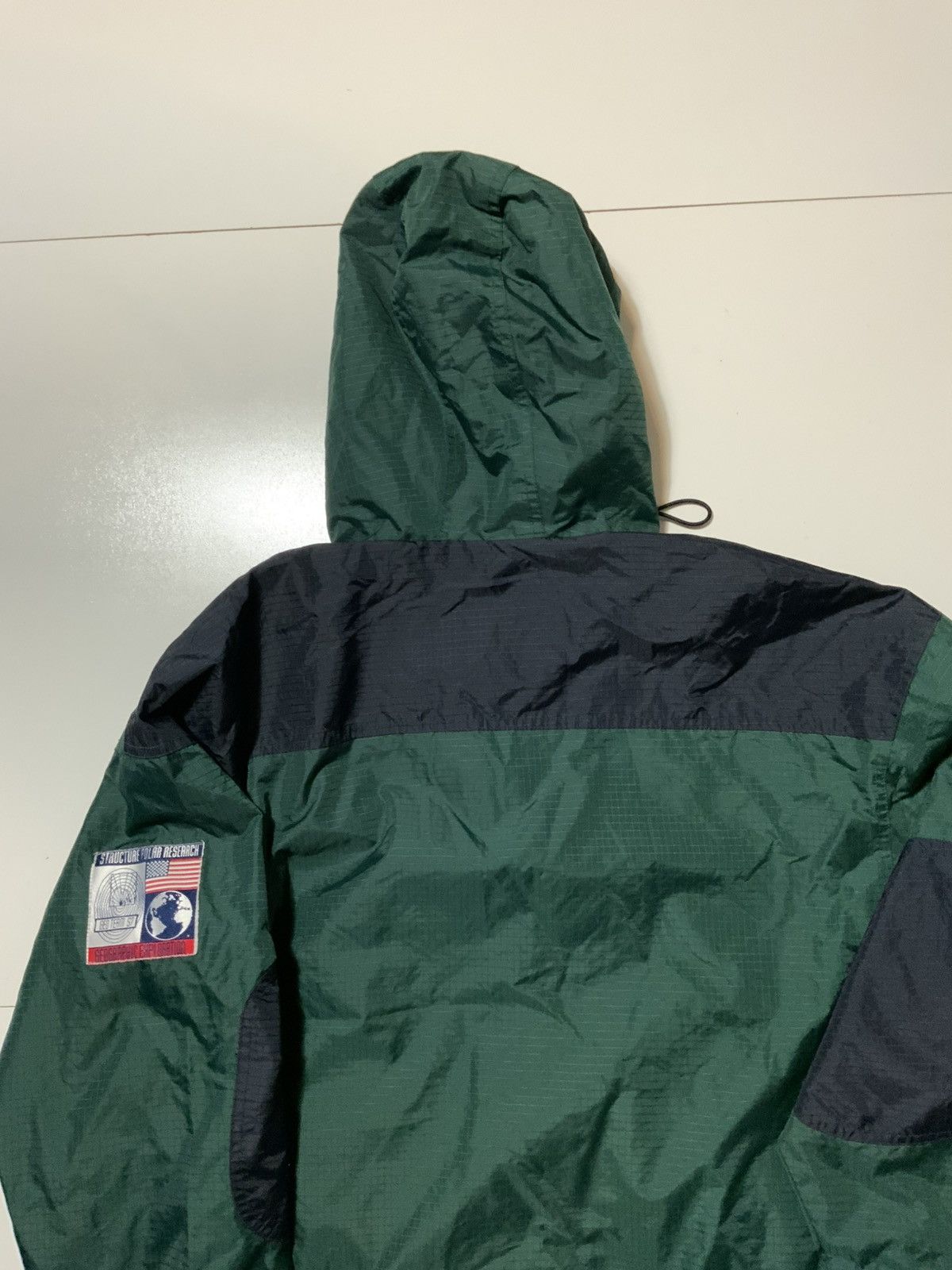 Vintage 90s Structure GeoTeam Exploration Windbreaker Anorak Jacket Size US S / EU 44-46 / 1 - 4 Thumbnail