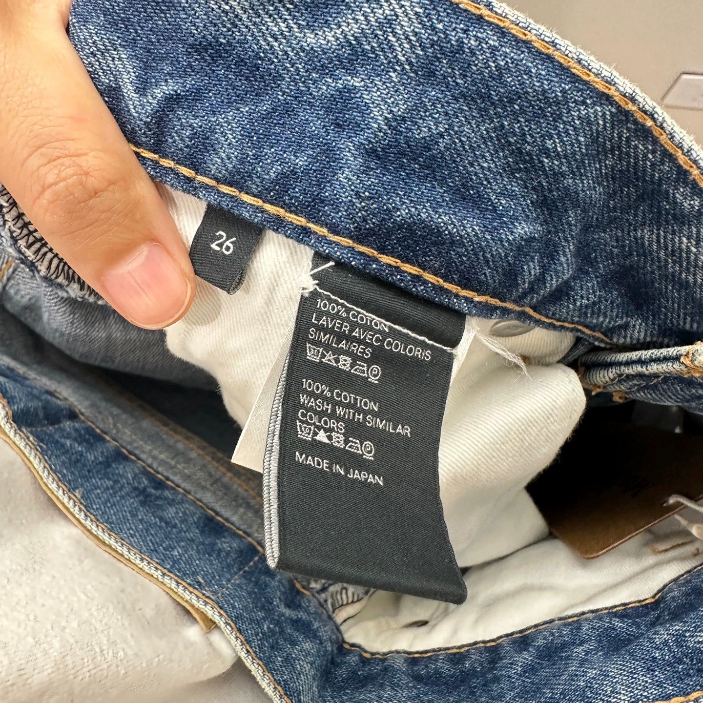 Celine Celine apr261 Classic Straight Jeans 26 Size 26" / US 2 / IT 38 - 5 Thumbnail