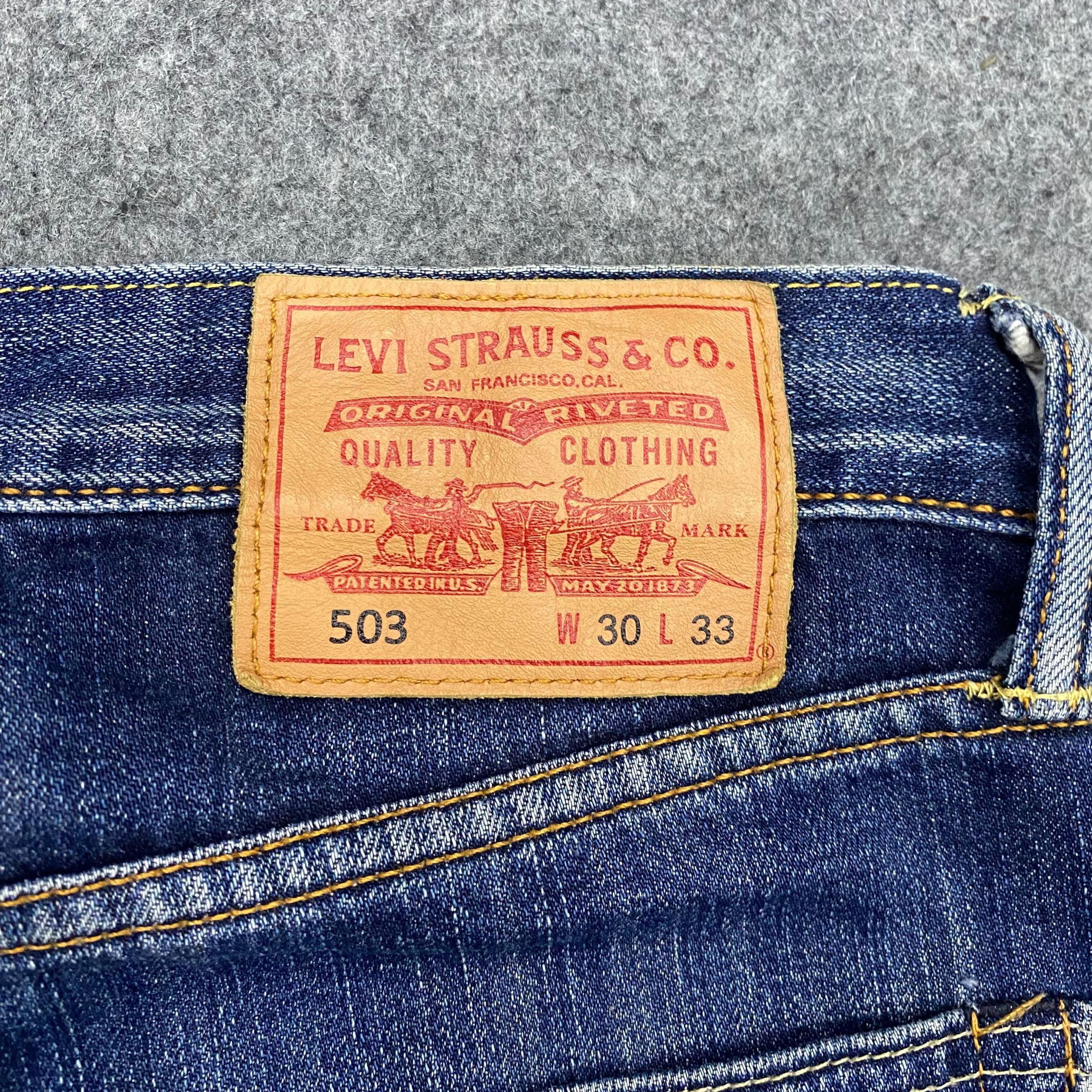 Levi's 💥Best Offer💥Vintage Levis 503 Distressed Denim Size US 31 - 12 Thumbnail