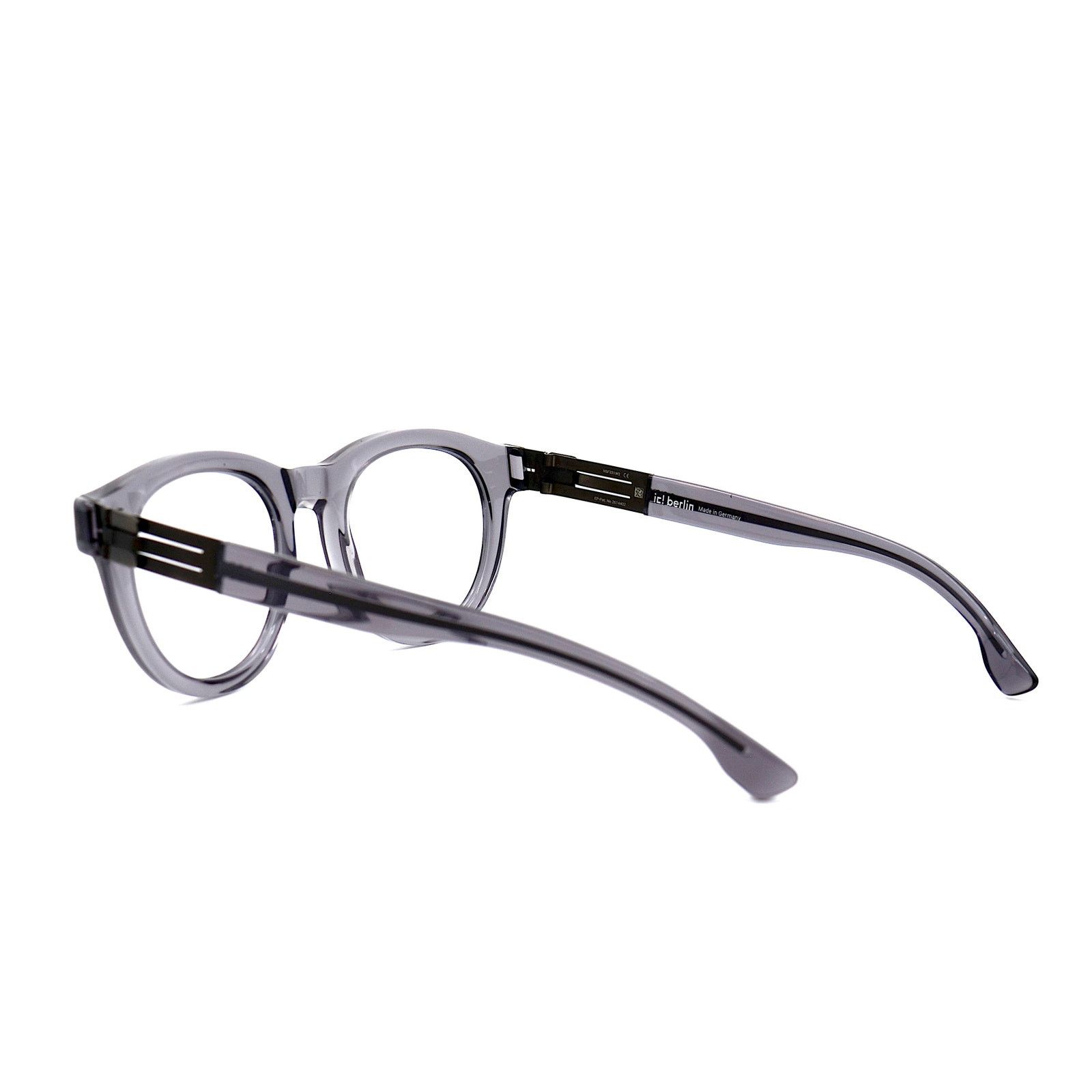 Ic! Berlin NEW IC! BERLIN GLEN GREY TRANSPARENT EYEGLASSES FRAME Size ONE SIZE - 7 Thumbnail