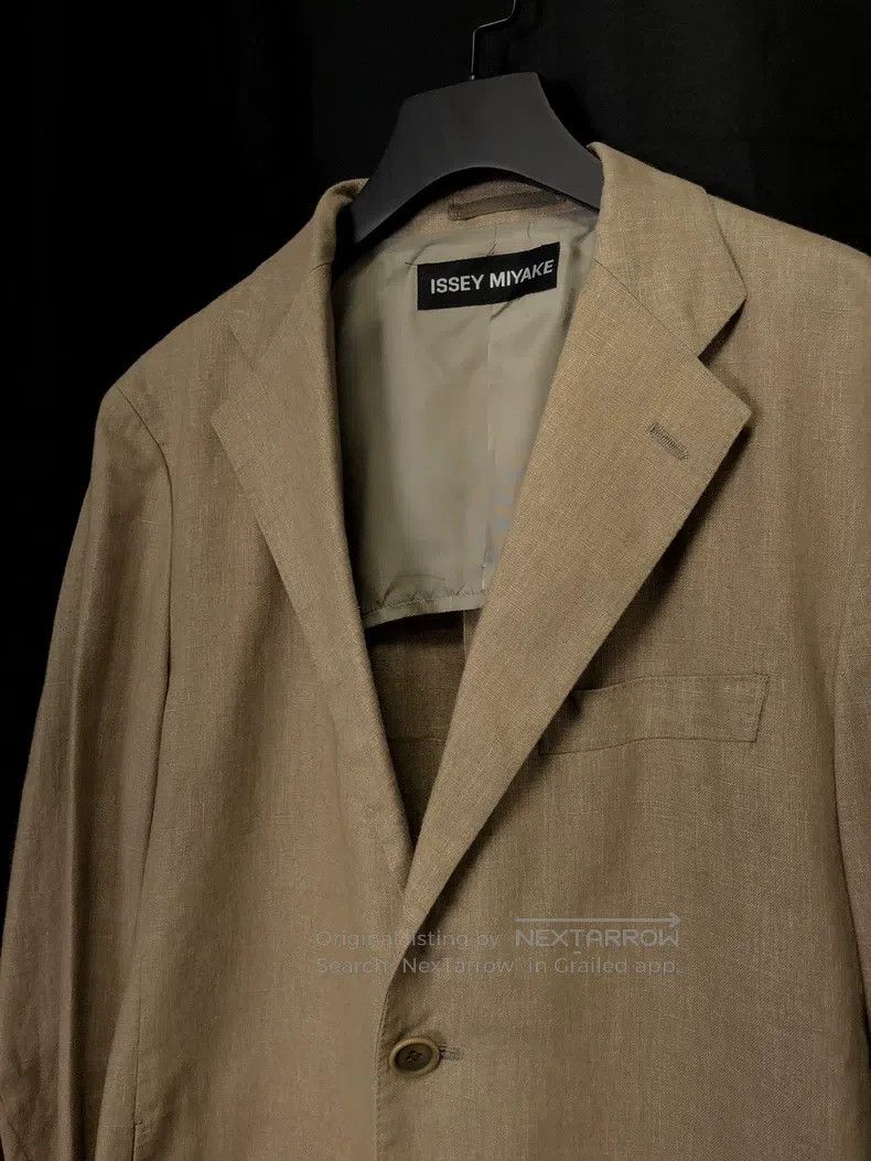 Issey Miyake Issey Miyake Linen Jacket Size M / US 6-8 / IT 42-44 - 4 Thumbnail