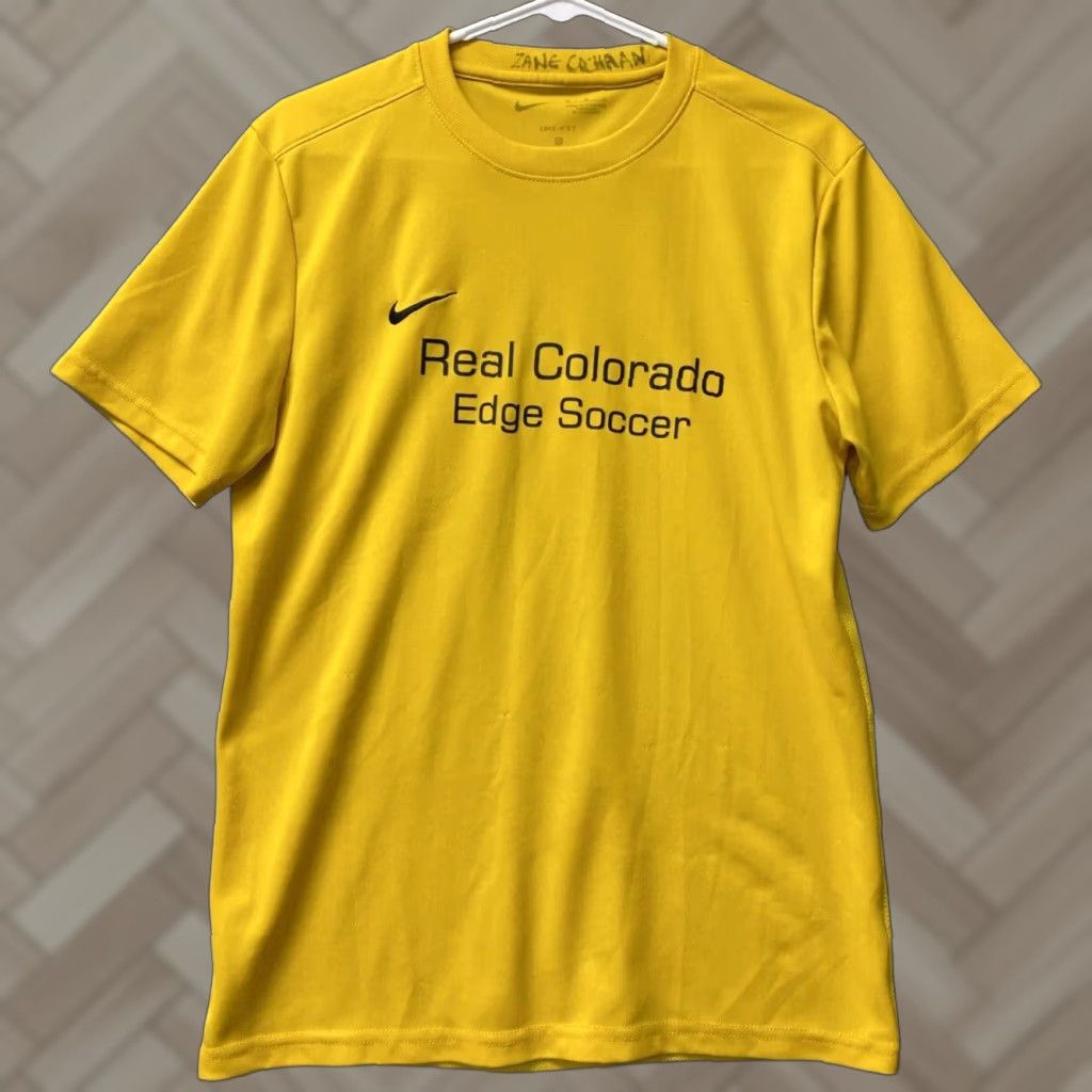 Nike Nike Real Colorado Yellow T-Shirt Sz M Soccer Shirt / 115-31 Size US M / EU 48-50 / 2 - 1 Thumbnail