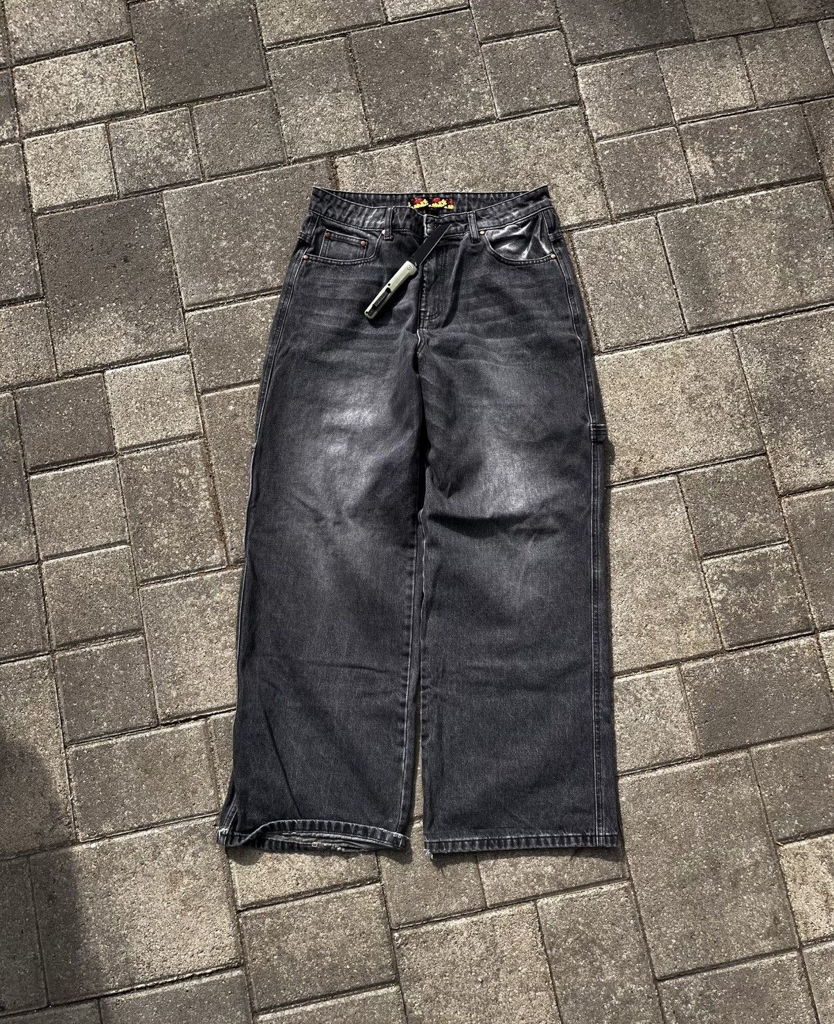 Vintage EATEN CO JEANS Size US 34 / EU 50 - 1 Thumbnail