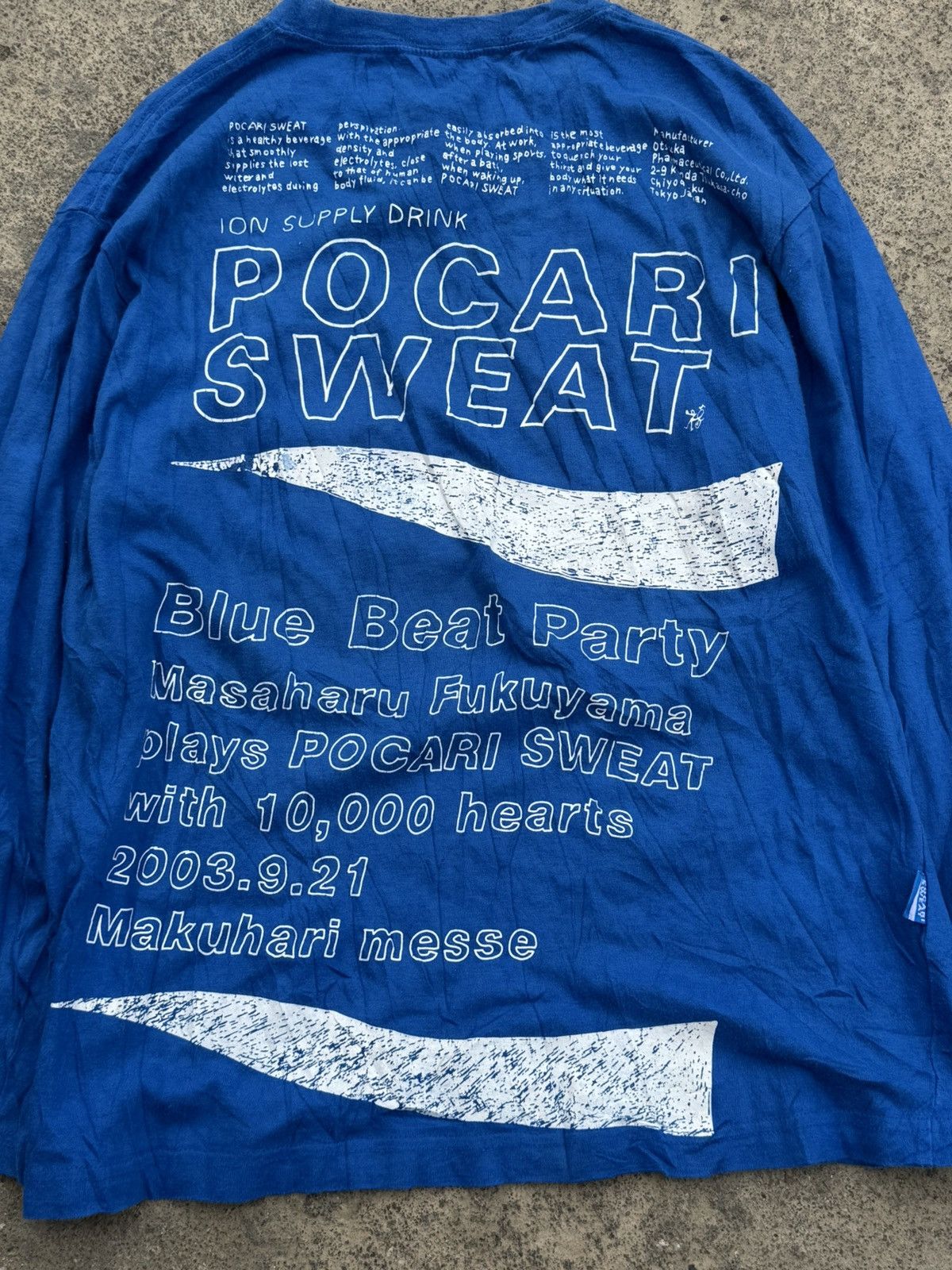 Hysteric Glamour Japanese Pocari Sweat Long Sleeve Y2K Size US M / EU 48-50 / 2 - 4 Thumbnail