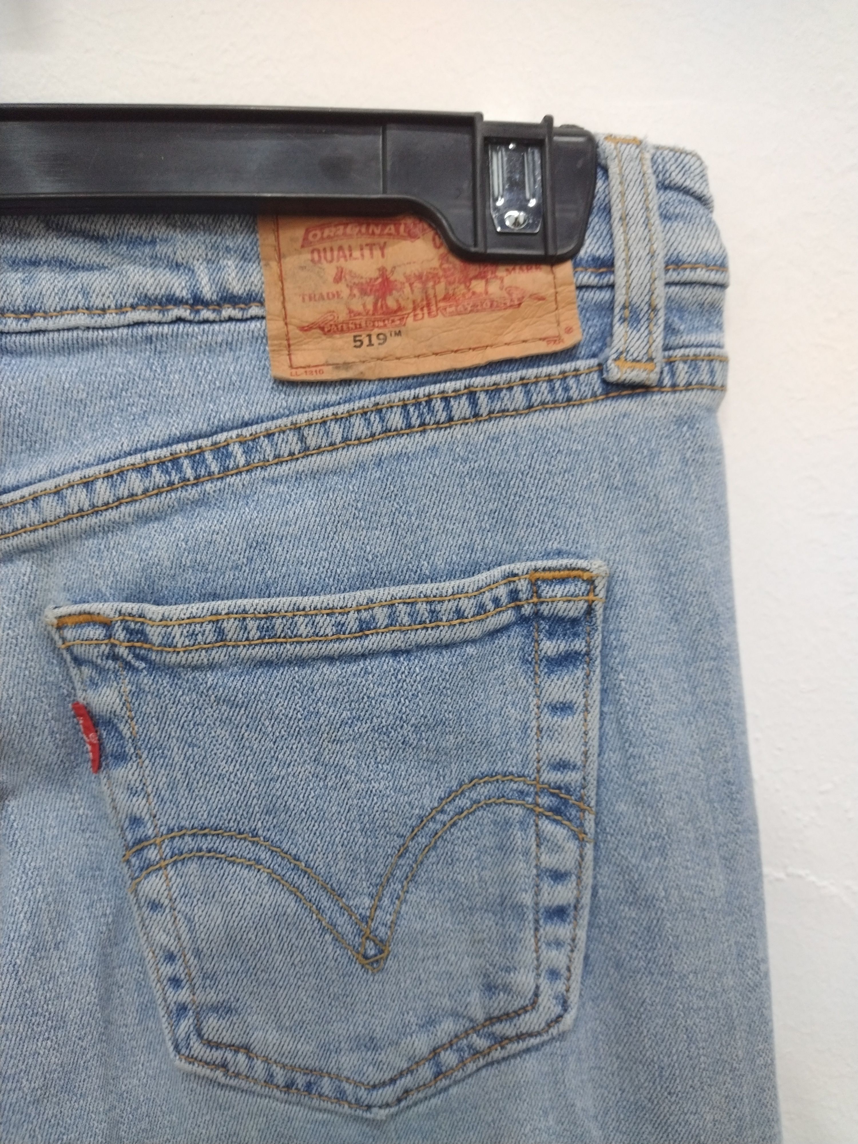Levi's × Vintage NICE VTG LEVI'S 519 Zipper Low Stretch BOOT CUT Flare DESIGN Size 29" - 12 Thumbnail