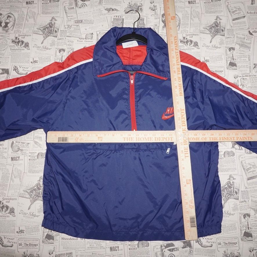 Nike Small -Vintage Y2K Nike half zip 1980s essential windbreaker Size US S / EU 44-46 / 1 - 4 Thumbnail