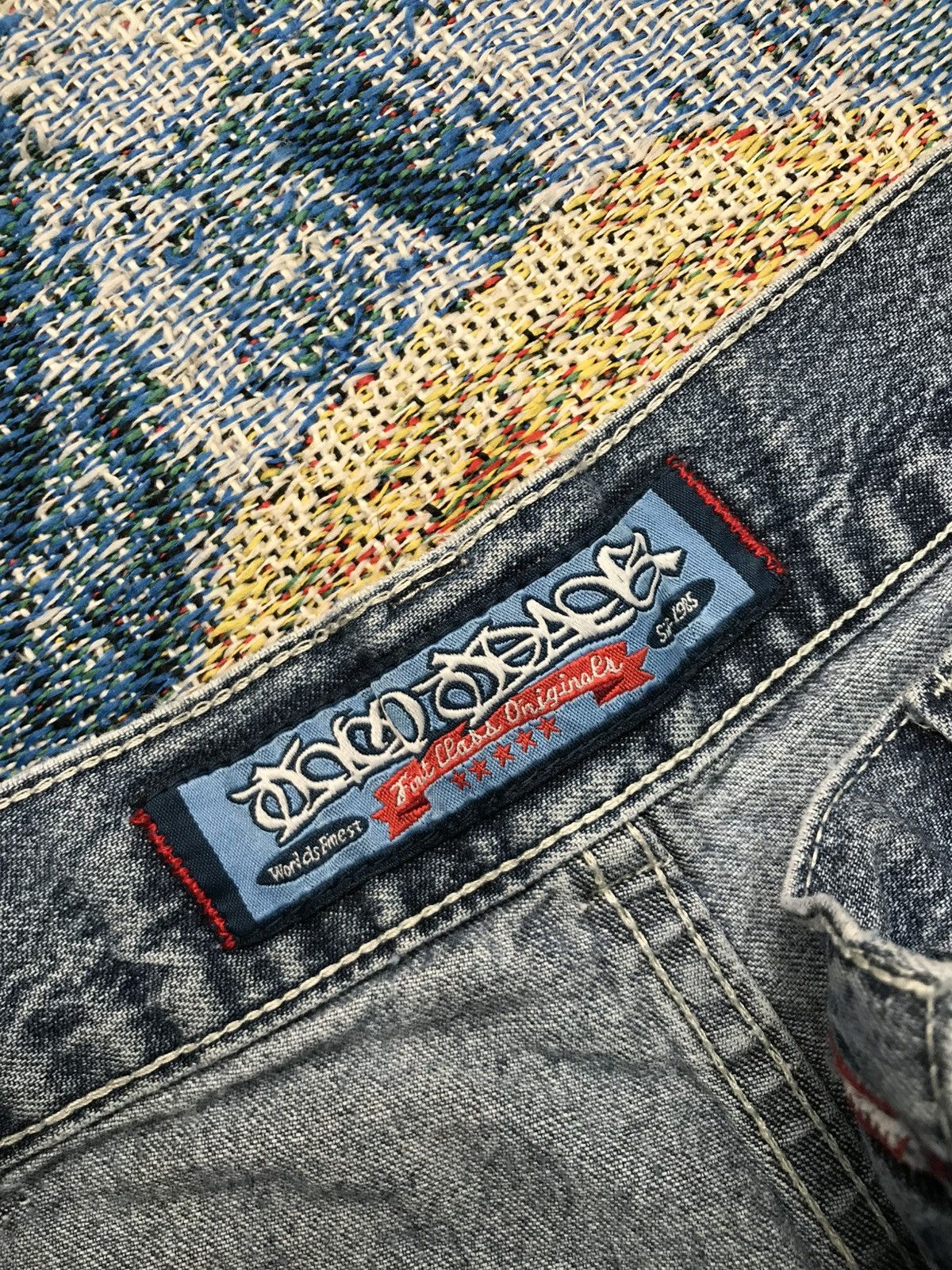 JNCO Vintage junco big pocket graffiti Jort Size US 38 / EU 54 - 6 Thumbnail
