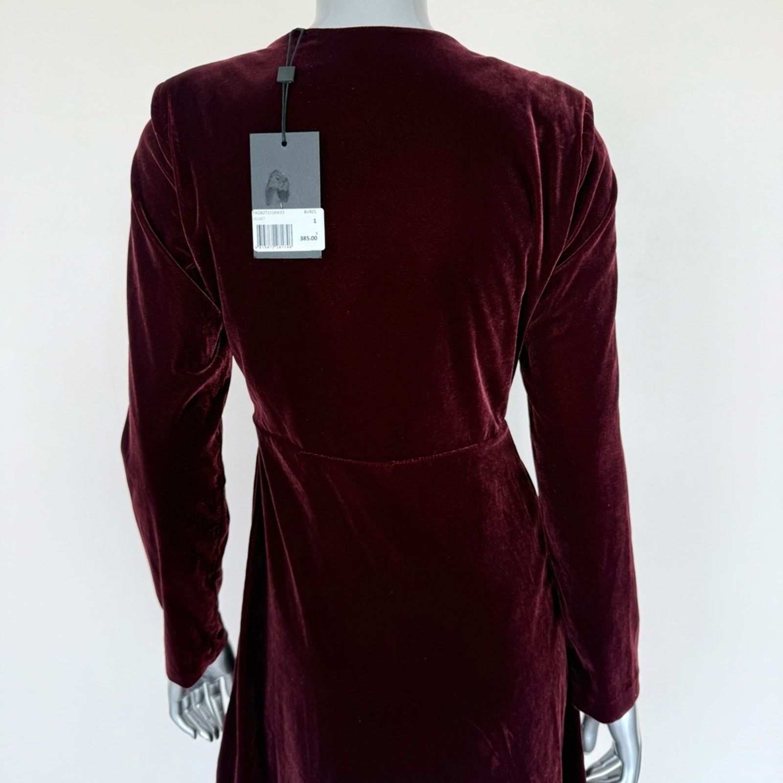 The Kooples NWT!!! The Kooples women velvet dress 1 or M Retail 325$ Size M / US 6-8 / IT 42-44 - 7 Thumbnail