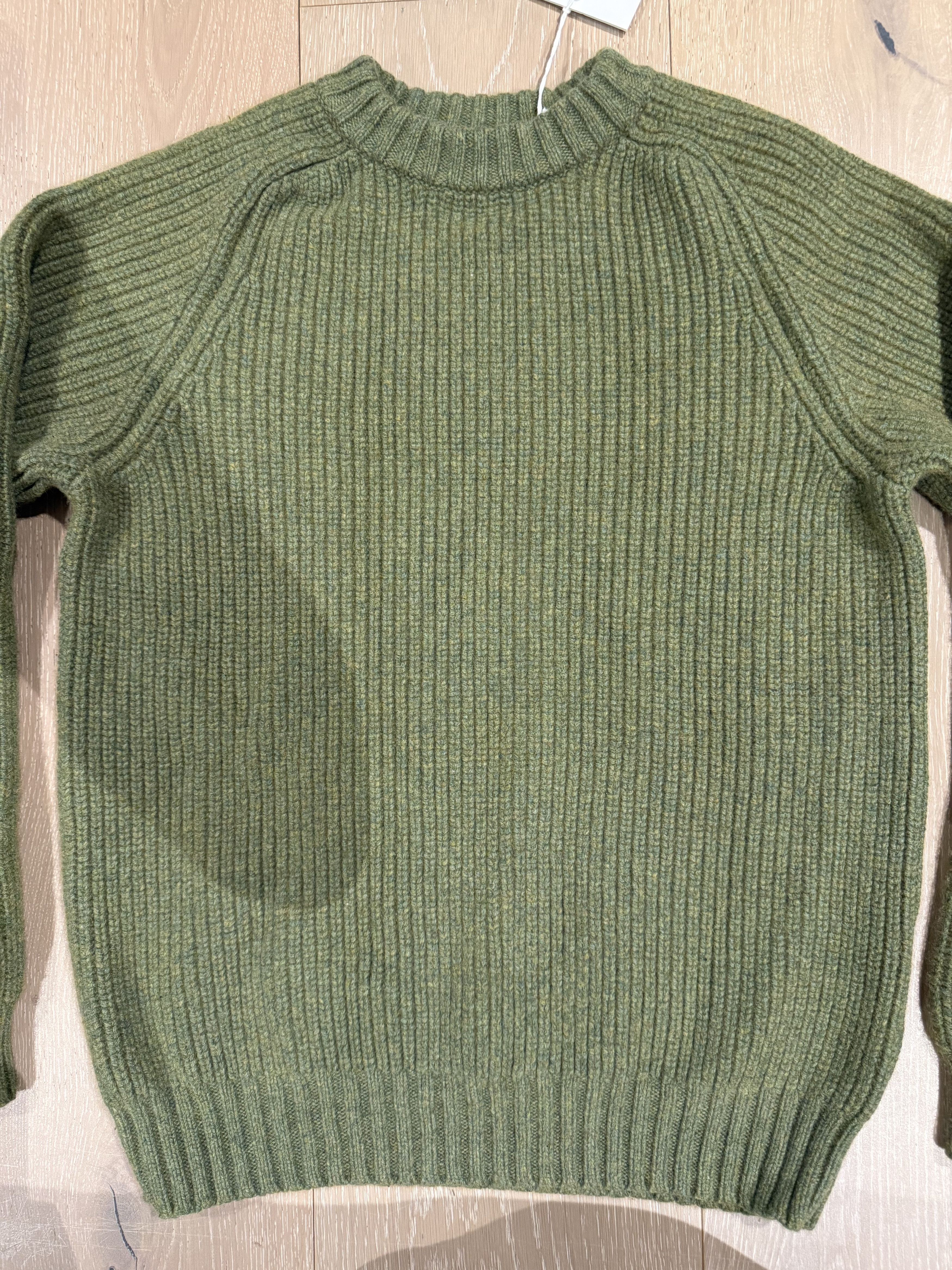 A Kind Of Guise 💚 AW22 A Kind Of Guise Badger Knit Sweater Thyme Melange Size US M / EU 48-50 / 2 - 11 Thumbnail