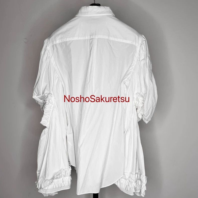 Comme des Garcons Comme Des Garcons Lady Sleeve Bubble Sleeve Palace Ruffle Size S / US 4 / IT 40 - 4 Thumbnail