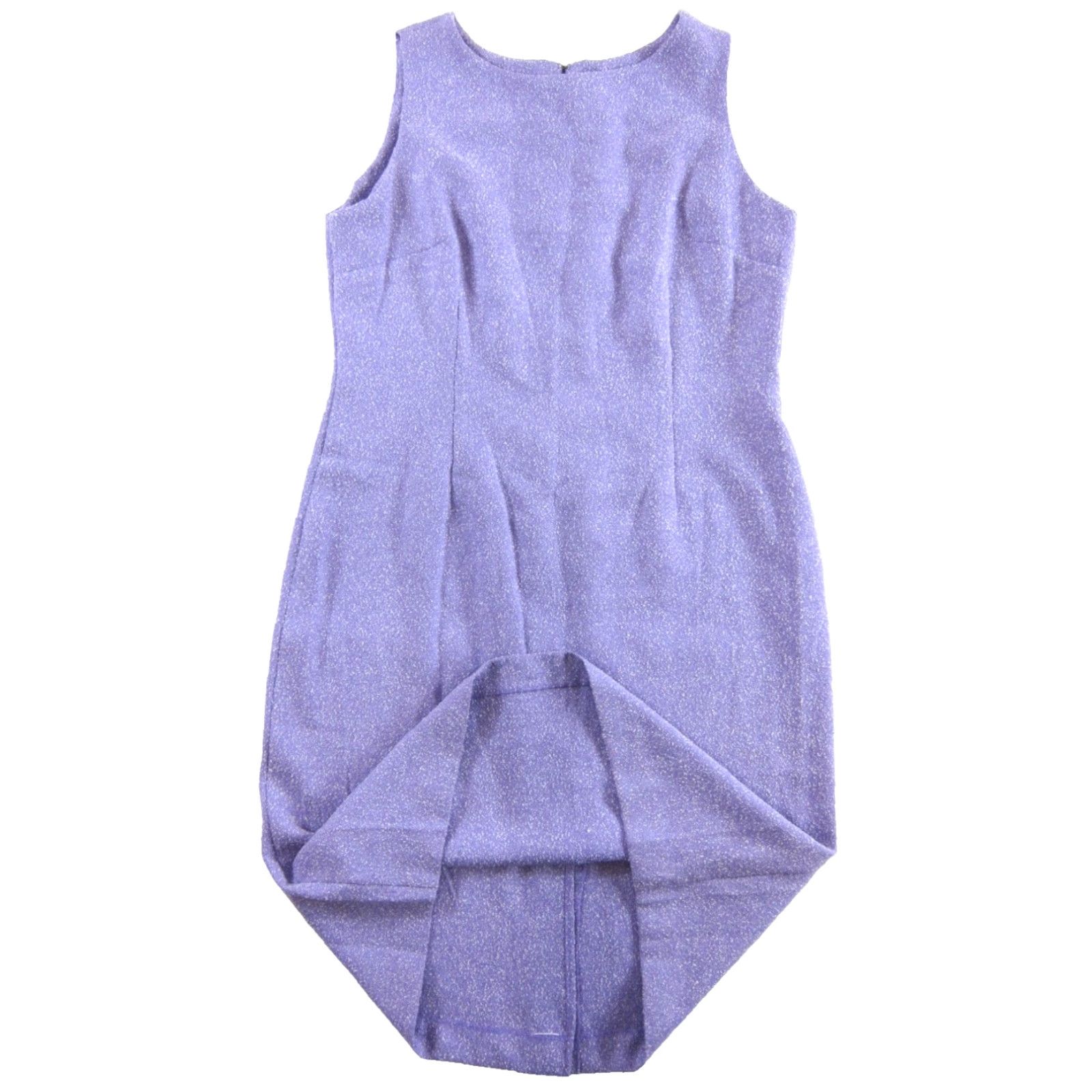 Vintage VINTAGE NWT Leslie Fay Purple Pansy Sleeveless Shift Tank Dress Women Size 14 Size XL / US 12-14 / IT 48-50 - 5 Thumbnail