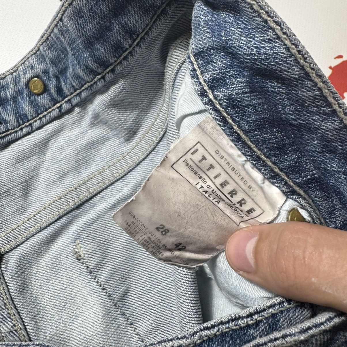 Roberto Cavalli vintage just cavalli big logo flared jeans roberto cavalli Size 28" / US 6 / IT 42 - 9 Thumbnail
