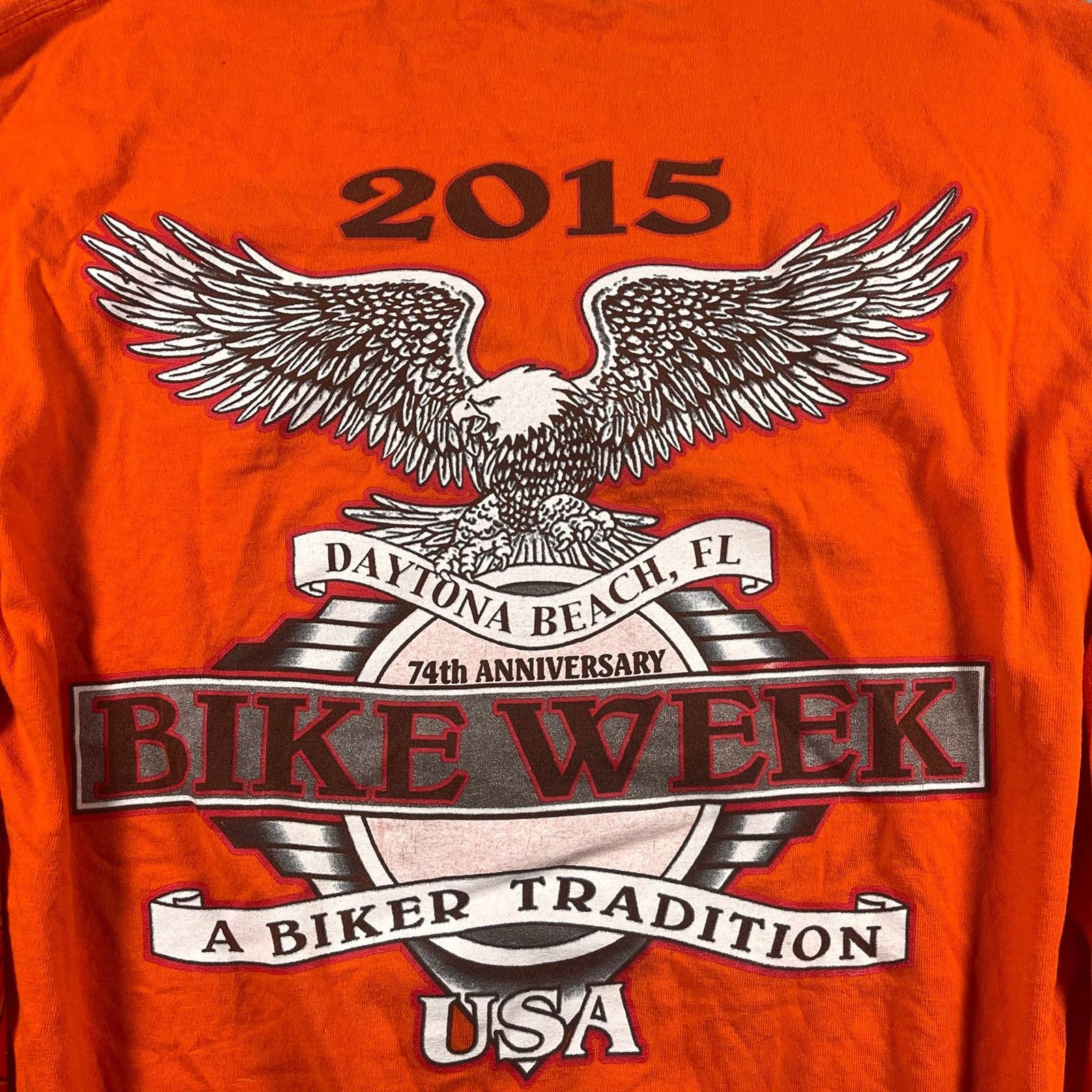 Harley Davidson Vintage motorcycle long sleeve Size US XL / EU 56 / 4 - 6 Thumbnail
