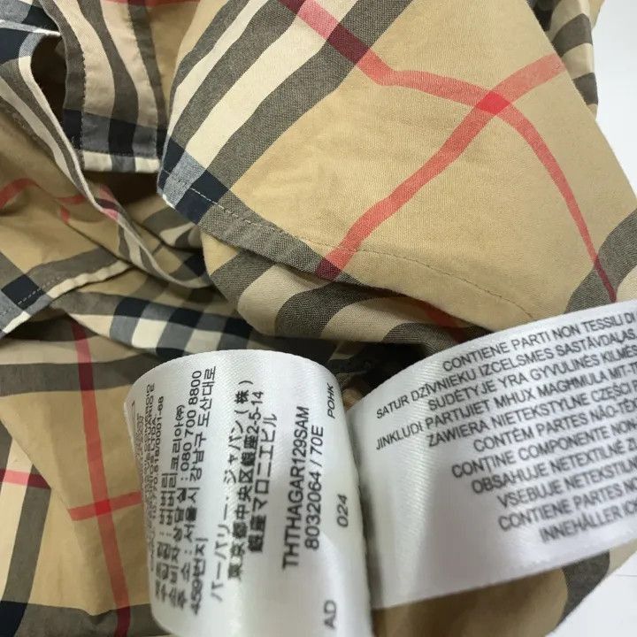 Burberry Burberry Burberry Classic Zebra Embroidered Check Shirt-25 Size US L / EU 52-54 / 3 - 4 Thumbnail