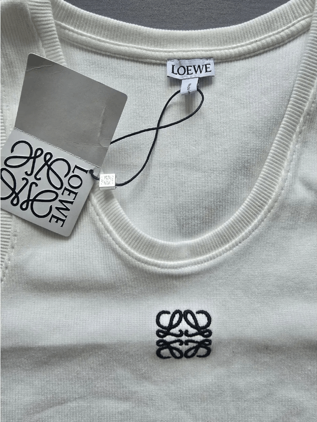 Loewe Loewe tank top in white-S Size S / US 4 / IT 40 - 8 Thumbnail