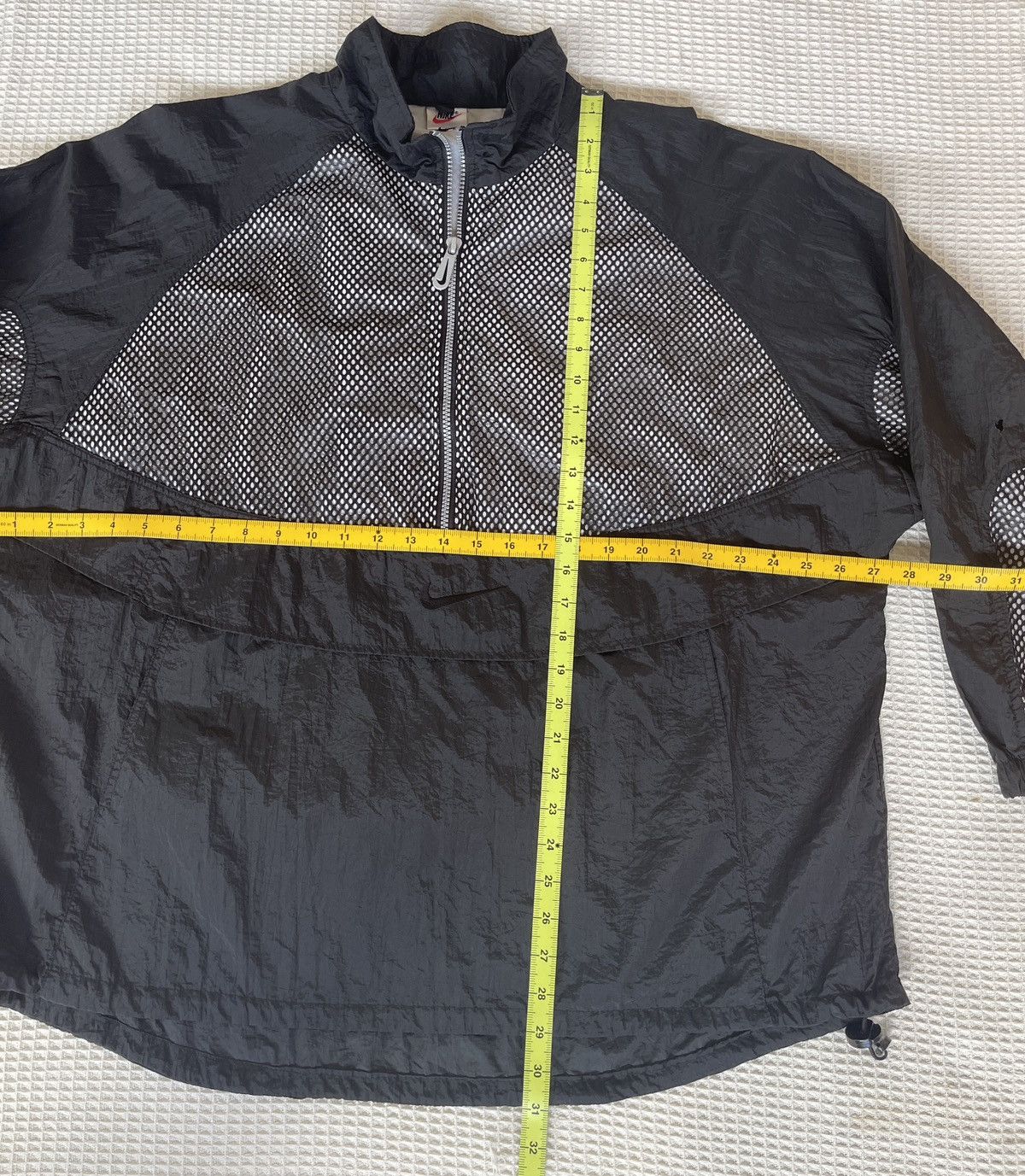 Nike Vintage❗️Nike❗️90s Center Logo Anorak Half Zip Light Jacket Size US L / EU 52-54 / 3 - 8 Thumbnail