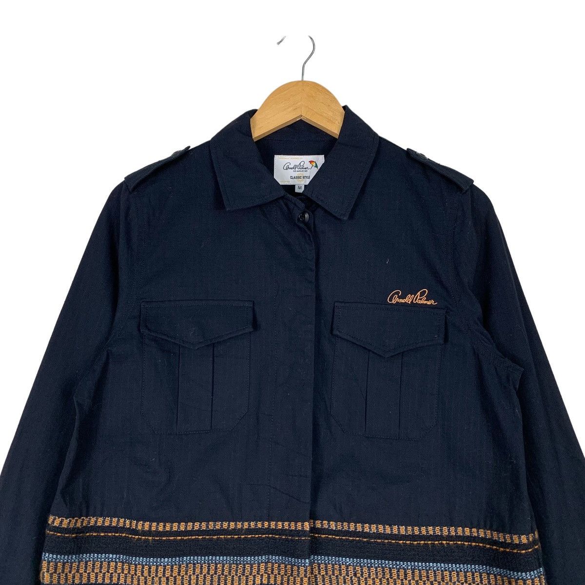 Japanese Brand Arnold Palmer Classic Style Worker Shirt Jacket #1169-C54 Size US M / EU 48-50 / 2 - 2 Thumbnail